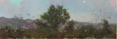 Peter Hoffer "Edge" -- Landscape Painting on Wood Panel