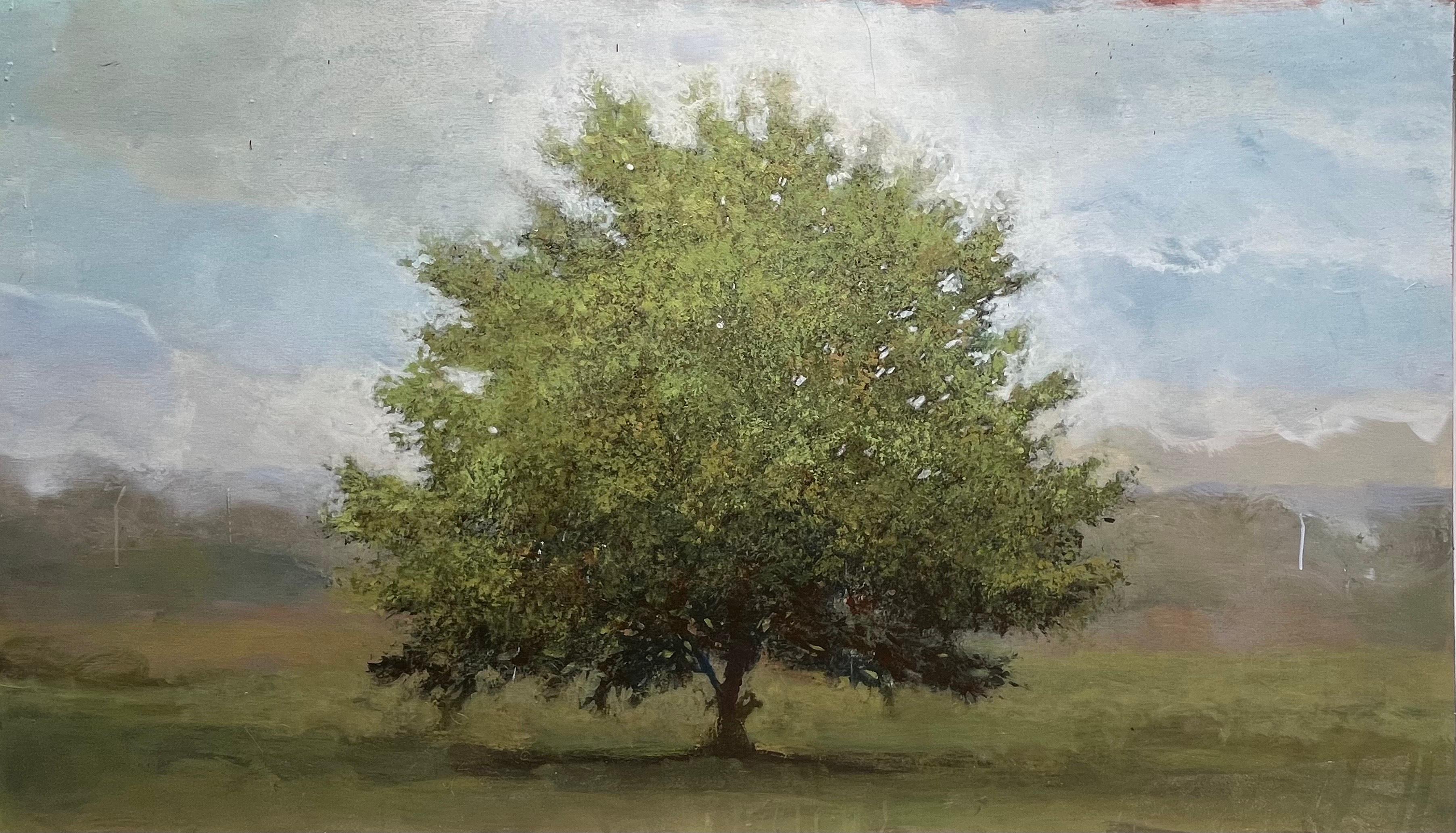 Peter Hoffer "Montauk" 2025 Acryl mit strukturiertem Epoxidharz auf Karton