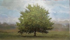 Peter Hoffer "Montauk" 2025 acrylic with textured epoxy on board