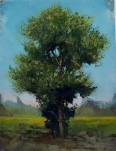 "Post", painting by Peter Hoffer (8x11'), 2021