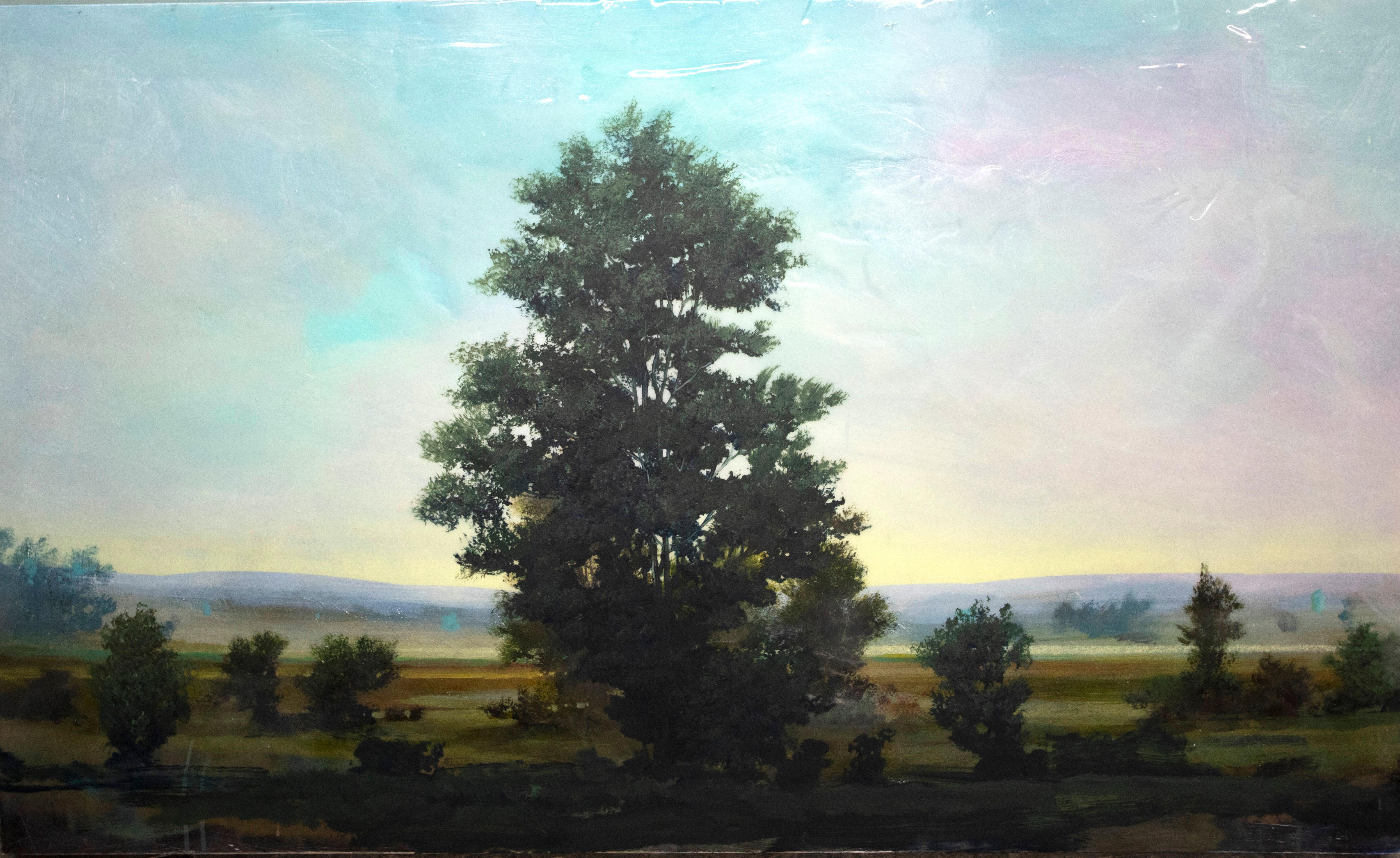 Landscape Painting Peter Hoffer - Le prince