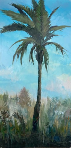 "Young Manila Singer Island", painting by Peter Hoffer (72x36'), 2021