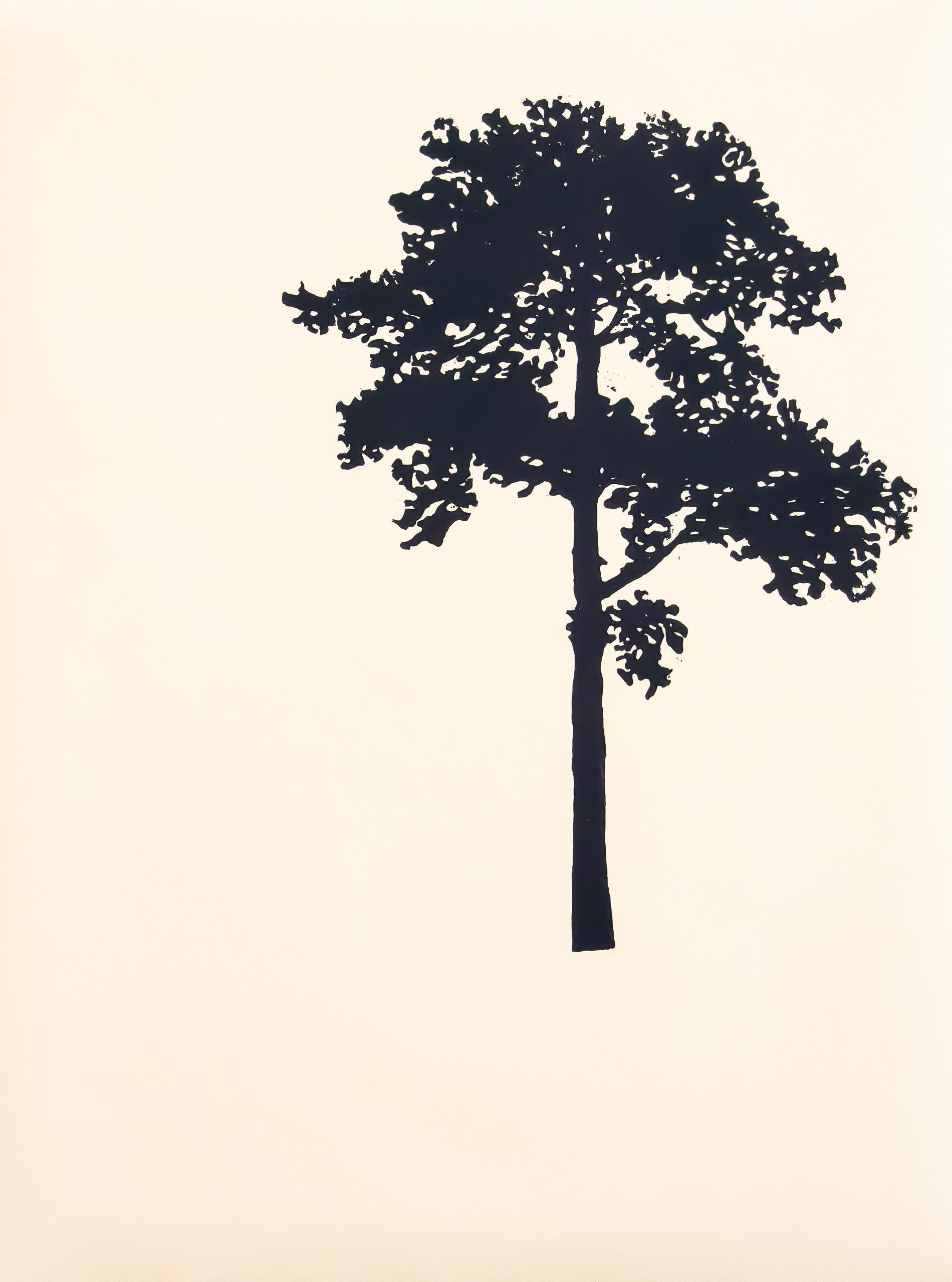 Der Wald (portfolio de 9) 1 sur 12 -  groupement, gravures sur bois sur papier d'art - Print de Peter Hoffer