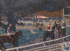 Parading the Paddock, Belmont Park