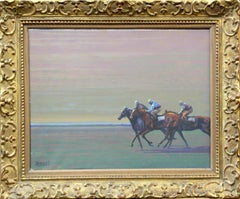 Peter Howell, Horses # 3 on Back, Oil on Canvas 