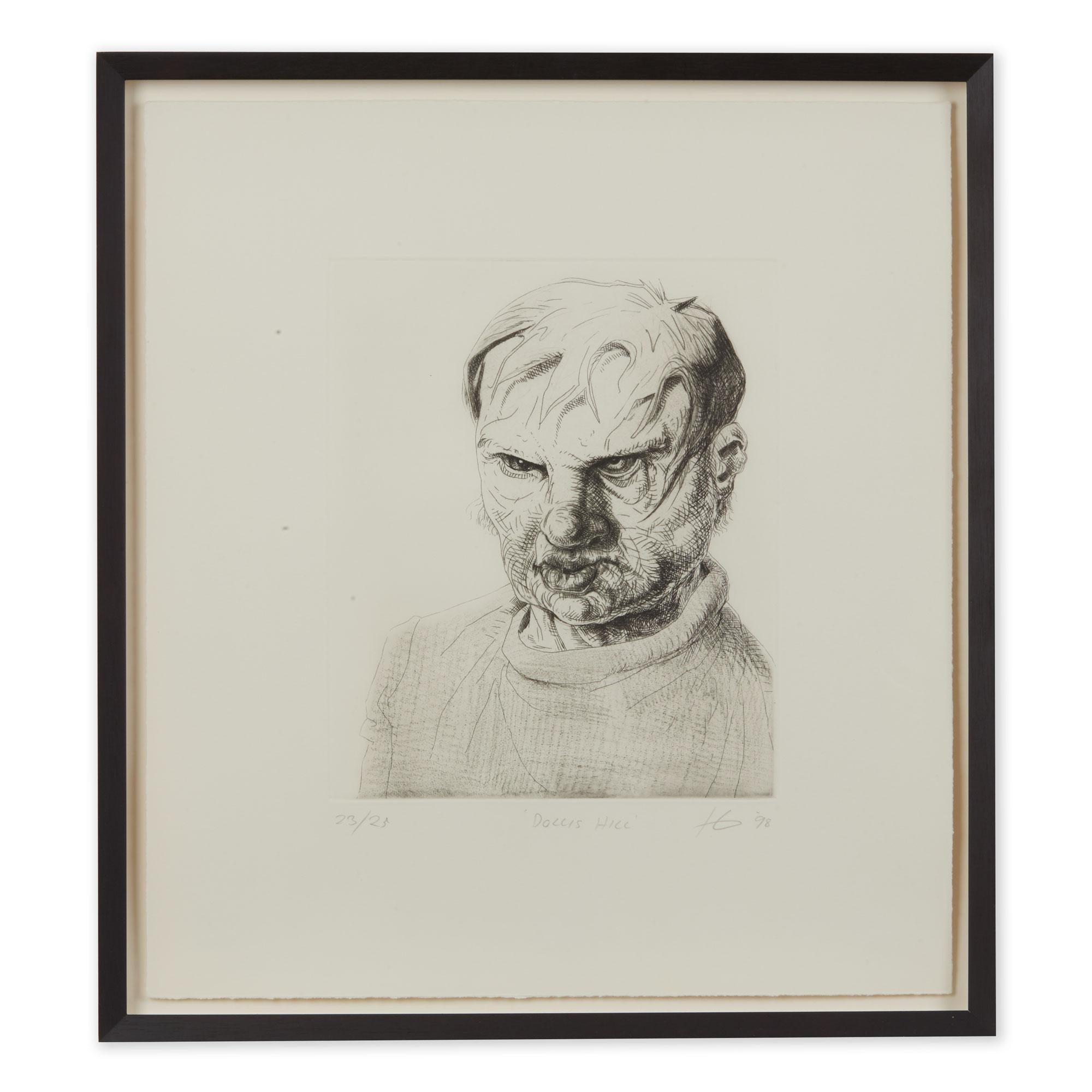 Peter Howson Serie Subterránea Impresión Dollis Hill 1998 en venta