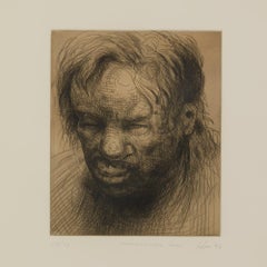 Peter Howson Underground Series Mornington Cres Print, 1998