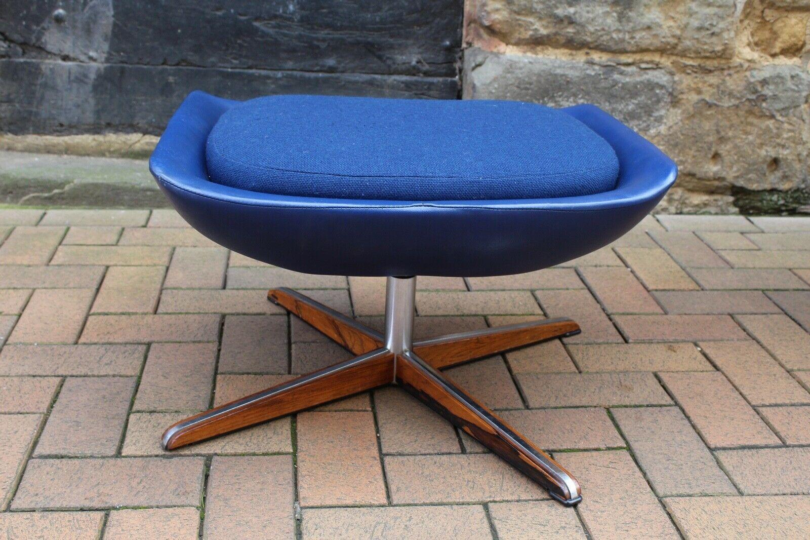 Mid-Century Modern Peter Hoyte Midcentury Lounge Chair with Footstool, 1960s