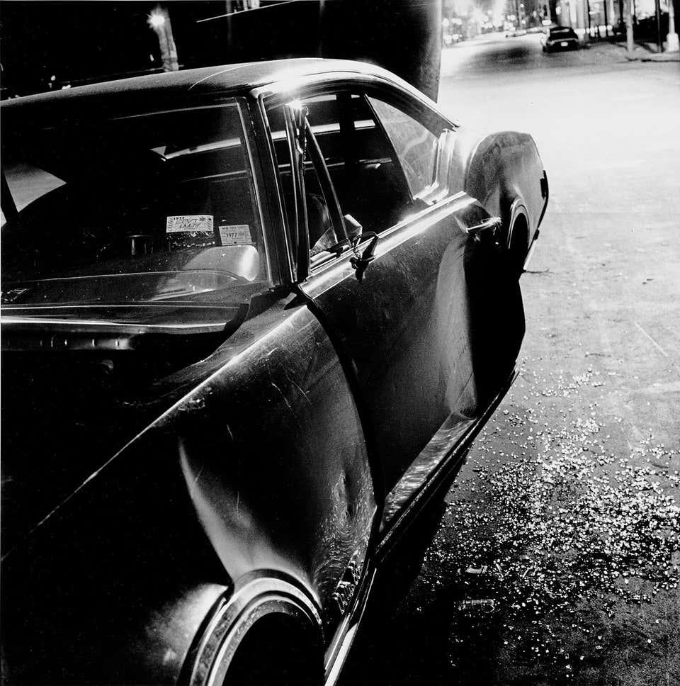 Wreck with Shattered Window