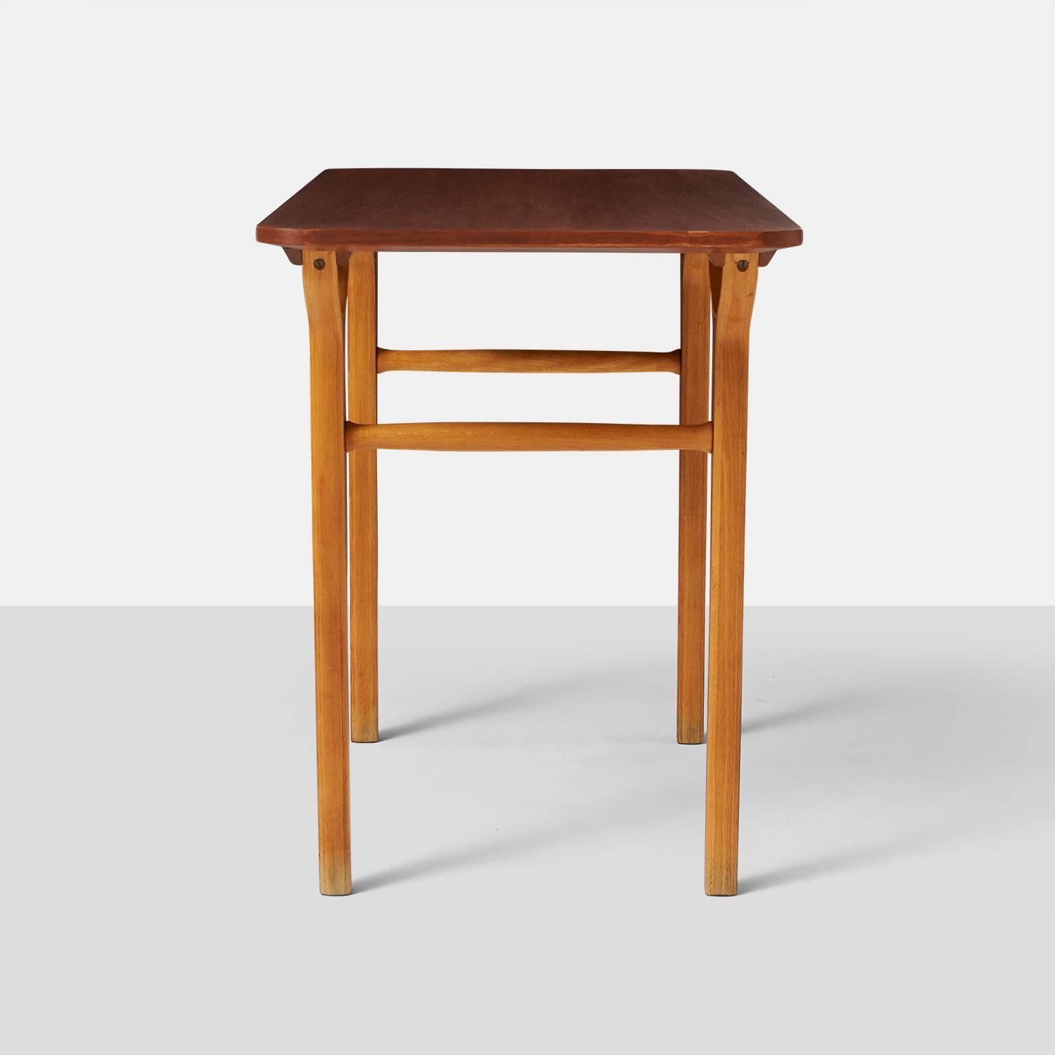 Peter Hvidt & Orla Molgaard Nielsen AX Series Side Tables In Good Condition For Sale In San Francisco, CA
