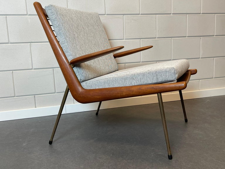 Mid-Century Modern Peter Hvidt and Orla Mølgaard Nielsen Arm Chair For Sale