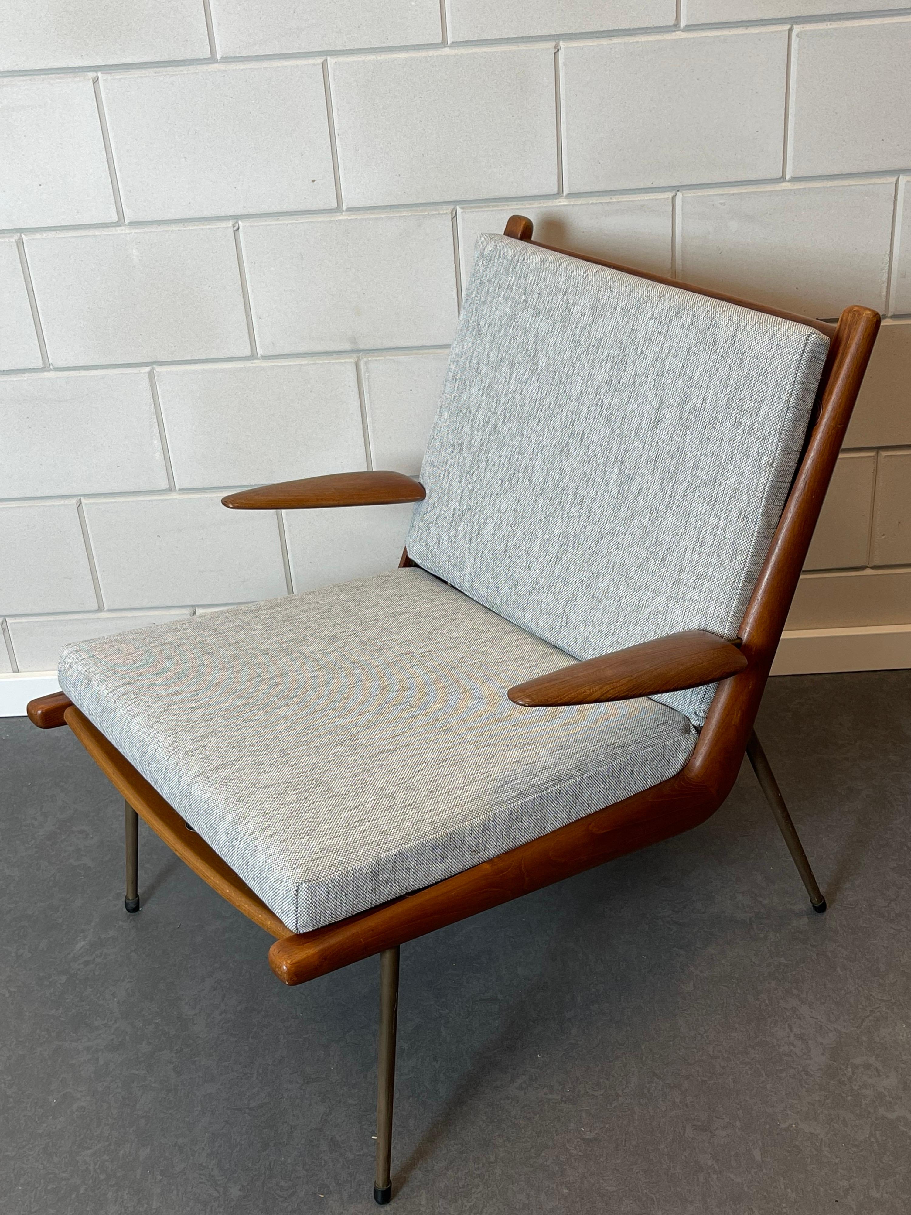 Mid-20th Century Peter Hvidt and Orla Mølgaard Nielsen Arm Chair For Sale
