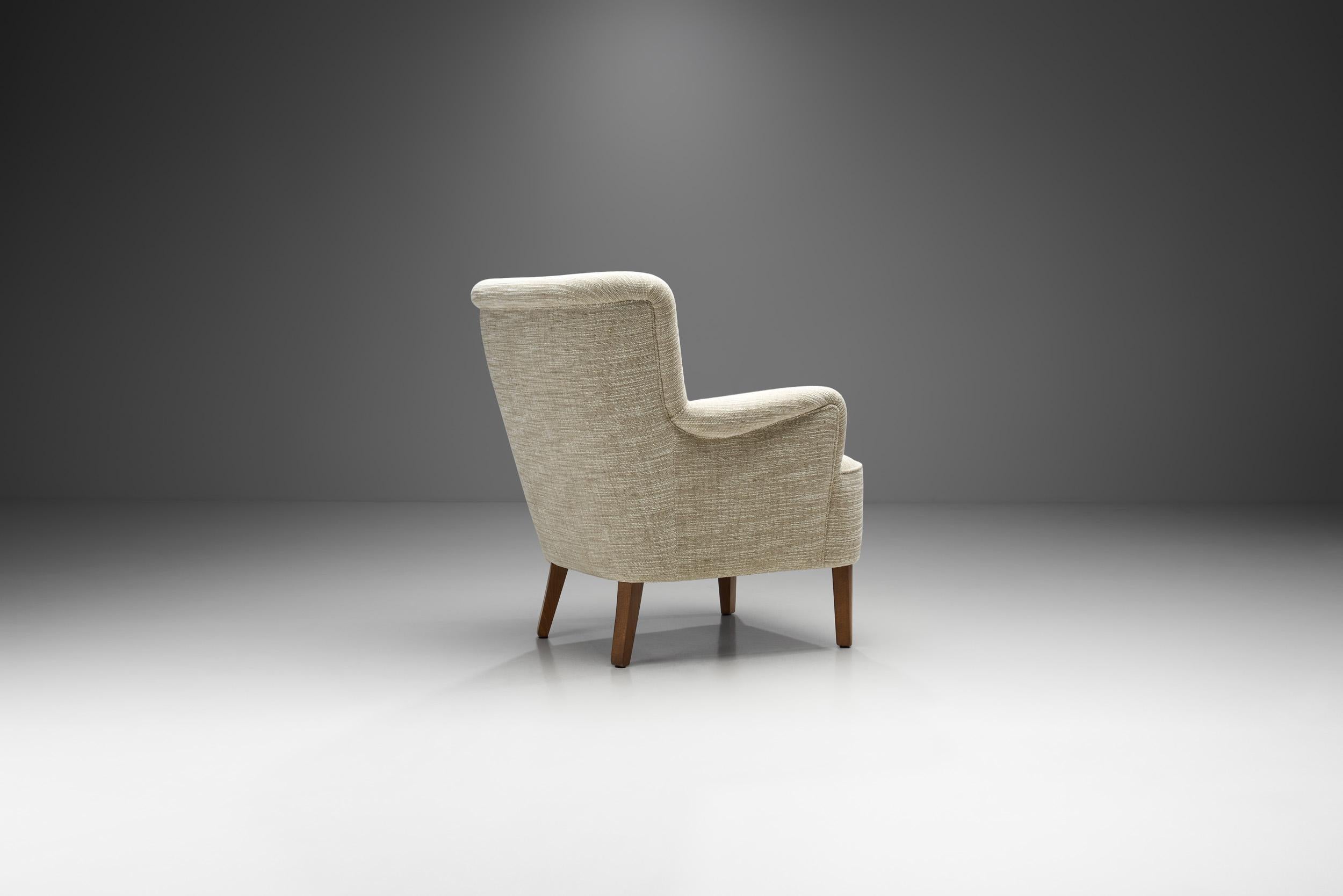 Travail du bois Fauteuil « Modèle 1748 » de Peter Hvidt et Orla Mlgaard-Nielsen pour Fritz Hansen en vente