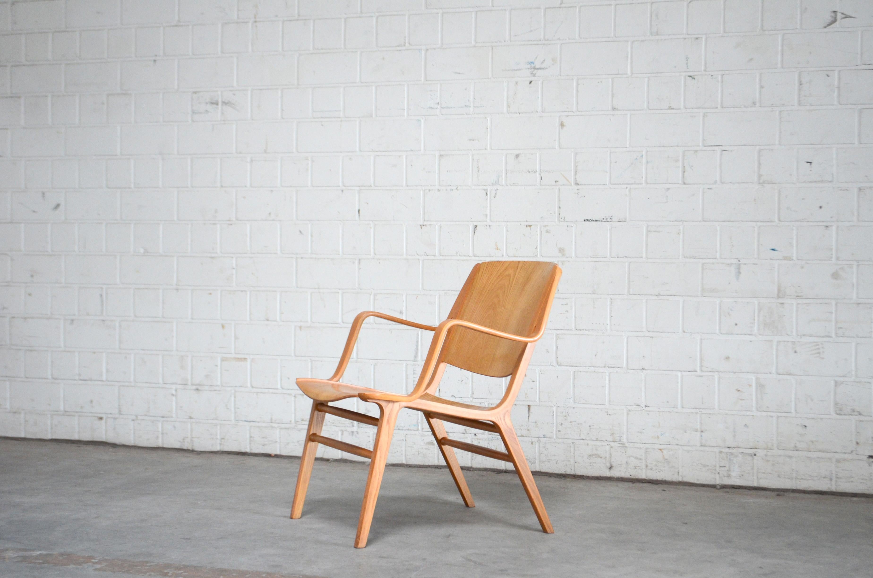 Silla Ax Lounge de Peter Hvidt y Orla Mølgaard-Nielsen para Fritz Hansen Danés en venta