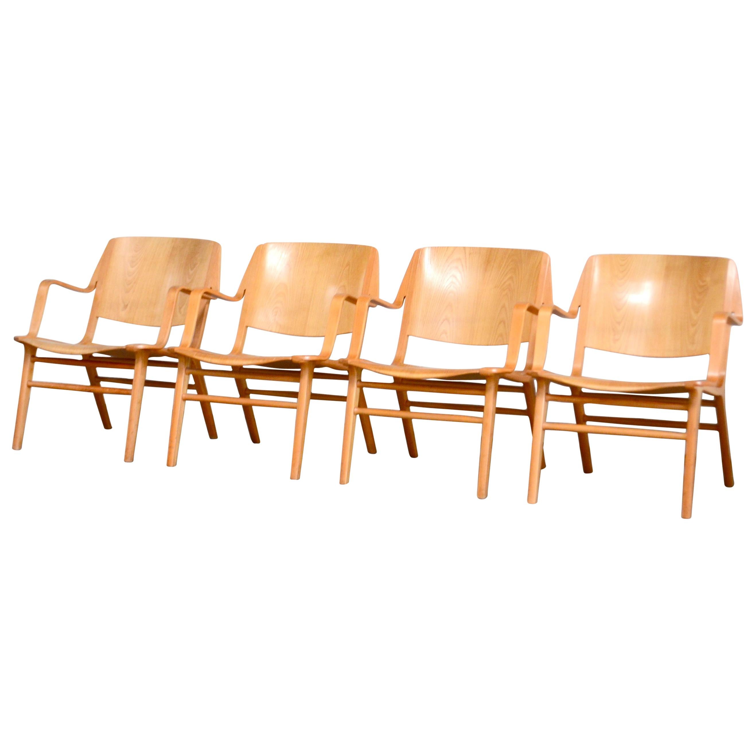 Peter Hvidt and Orla Mølgaard-Nielsen Ax Lounge Chair for Fritz Hansen