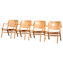 Peter Hvidt and Orla Mølgaard-Nielsen Ax Lounge Chair for Fritz Hansen