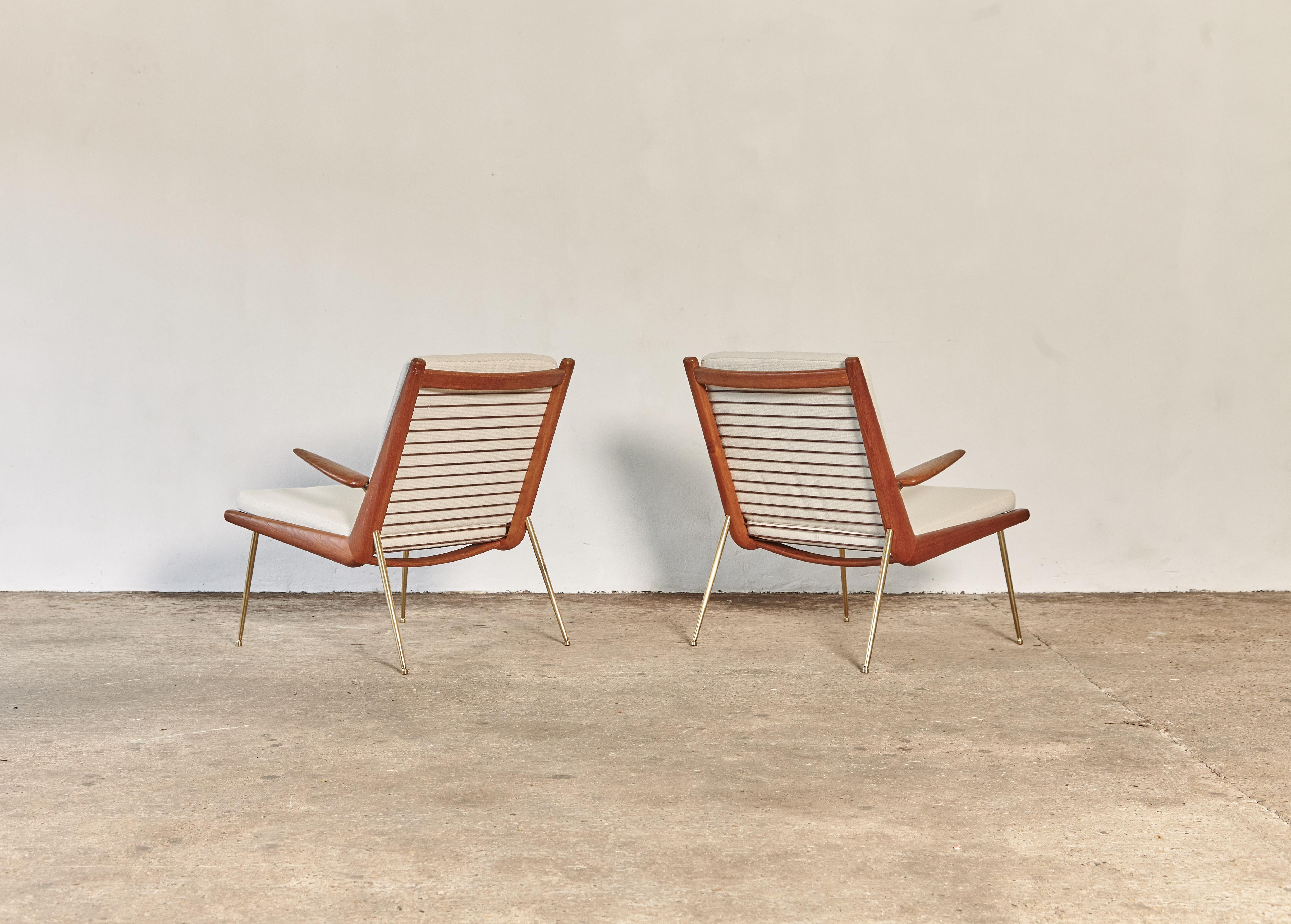 Peter Hvidt and Orla Mølgaard-Nielsen Boomerang Chairs, Denmark, 1960s 1