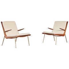 Peter Hvidt and Orla Mølgaard-Nielsen Boomerang Chairs, Denmark, 1960s