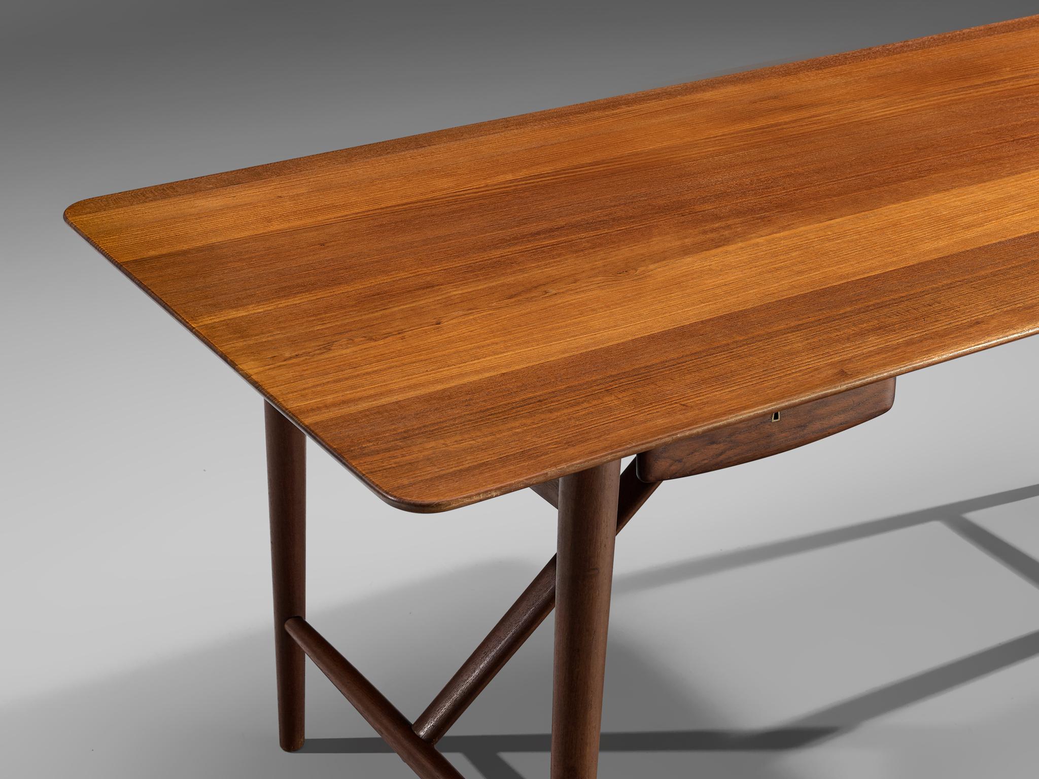 Peter Hvidt and Orla Mølgaard Nielsen Desk Model '310' in Solid Teak 1