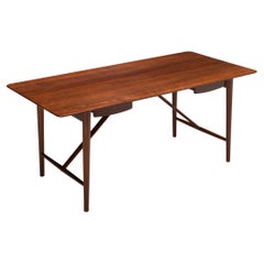 Used Peter Hvidt and Orla Mølgaard Nielsen Desk Model '310' in Solid Teak 