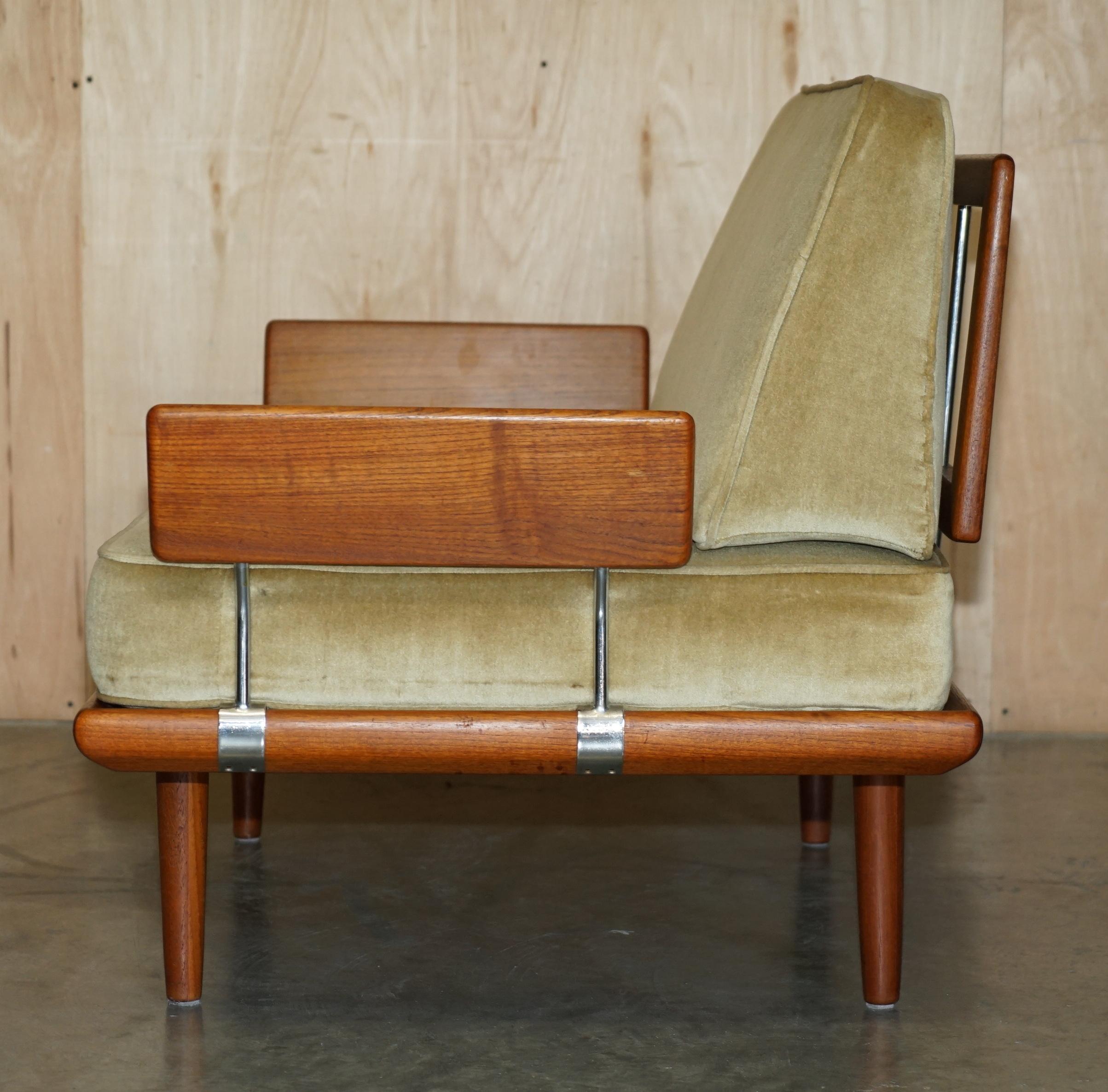 Peter Hvidt and Orla Mølgaard Nielsen for France & Son Mid Century Modern Sofa For Sale 7