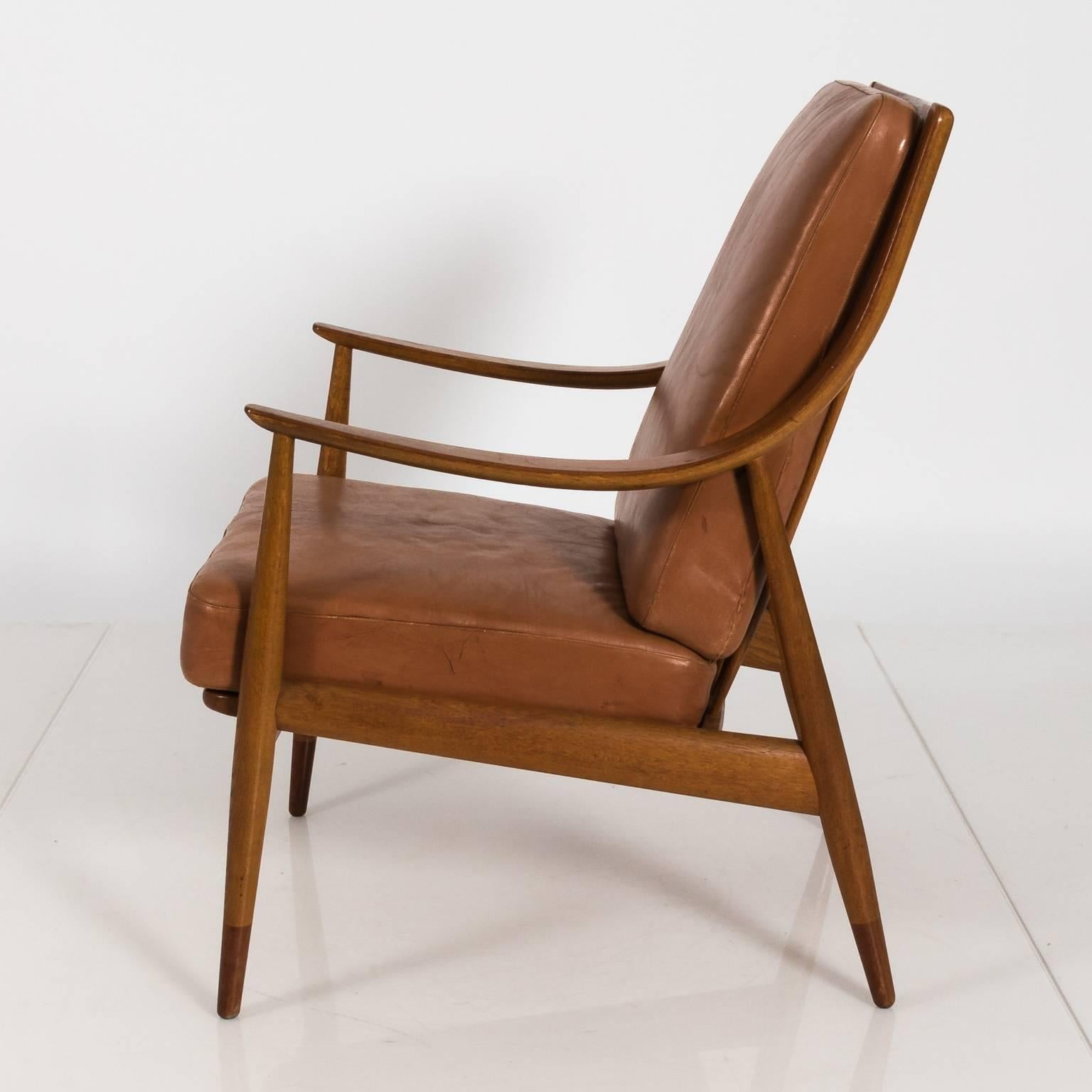 Peter Hvidt and Orla Mølgaard Armchair, circa 1950s For Sale 7