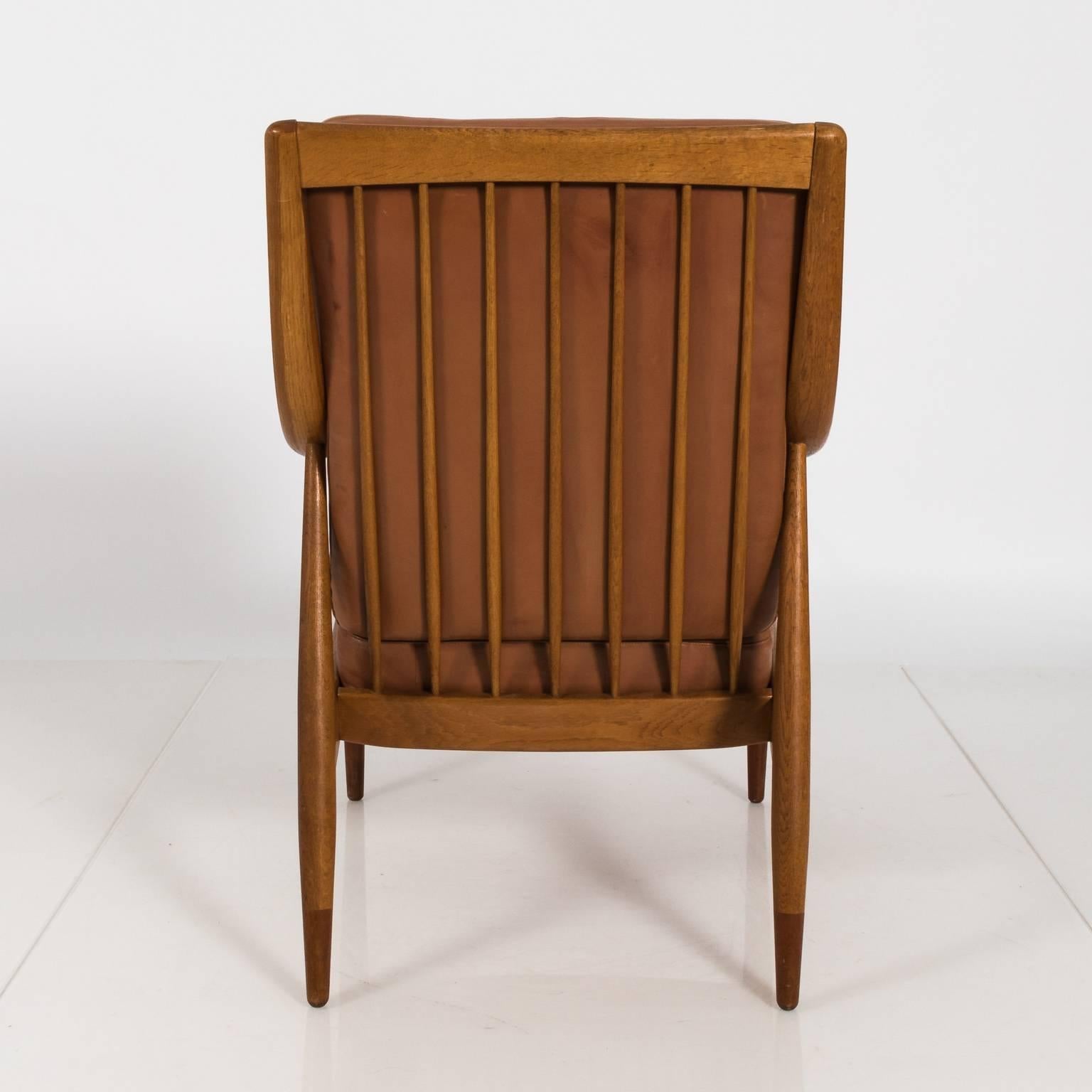 Peter Hvidt and Orla Mølgaard Armchair, circa 1950s For Sale 4