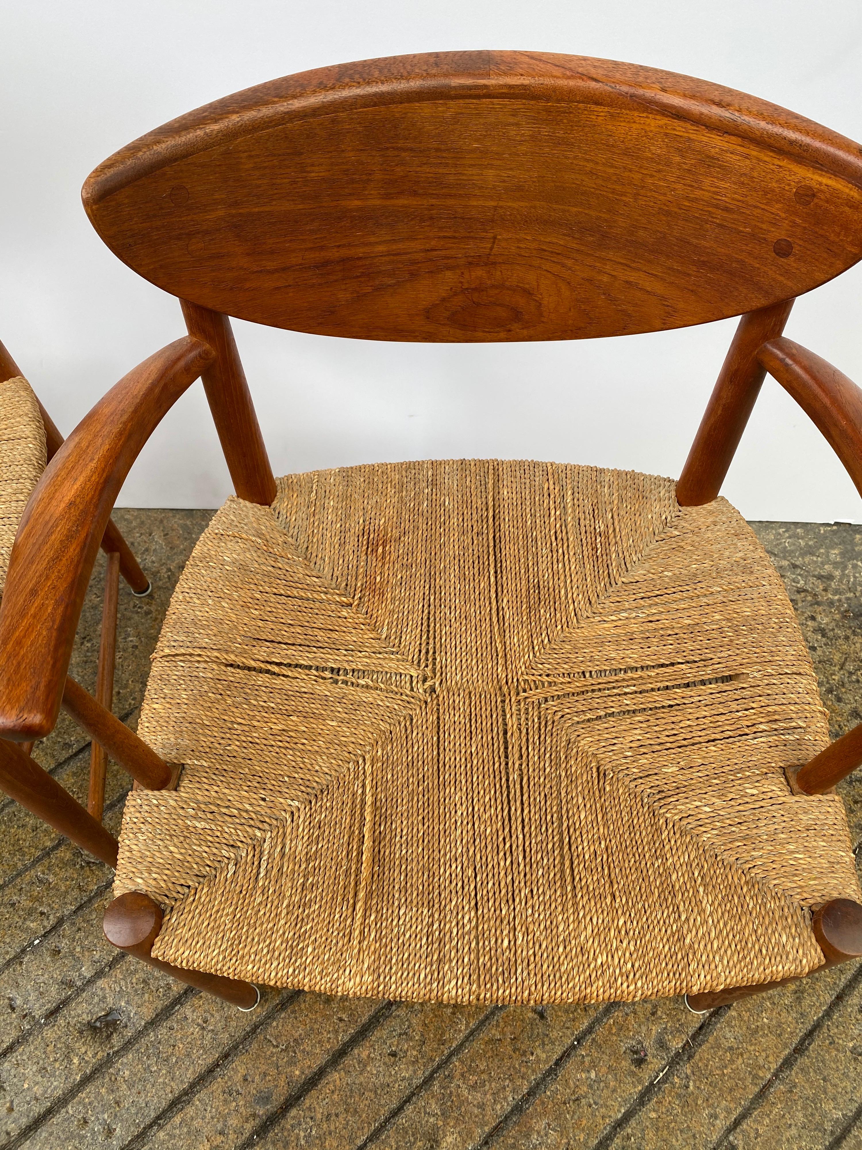 Mid-20th Century Peter Hvidt and Orla Molgaard-Nielsen Arm Chairs
