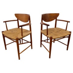 Peter Hvidt and Orla Molgaard-Nielsen Arm Chairs