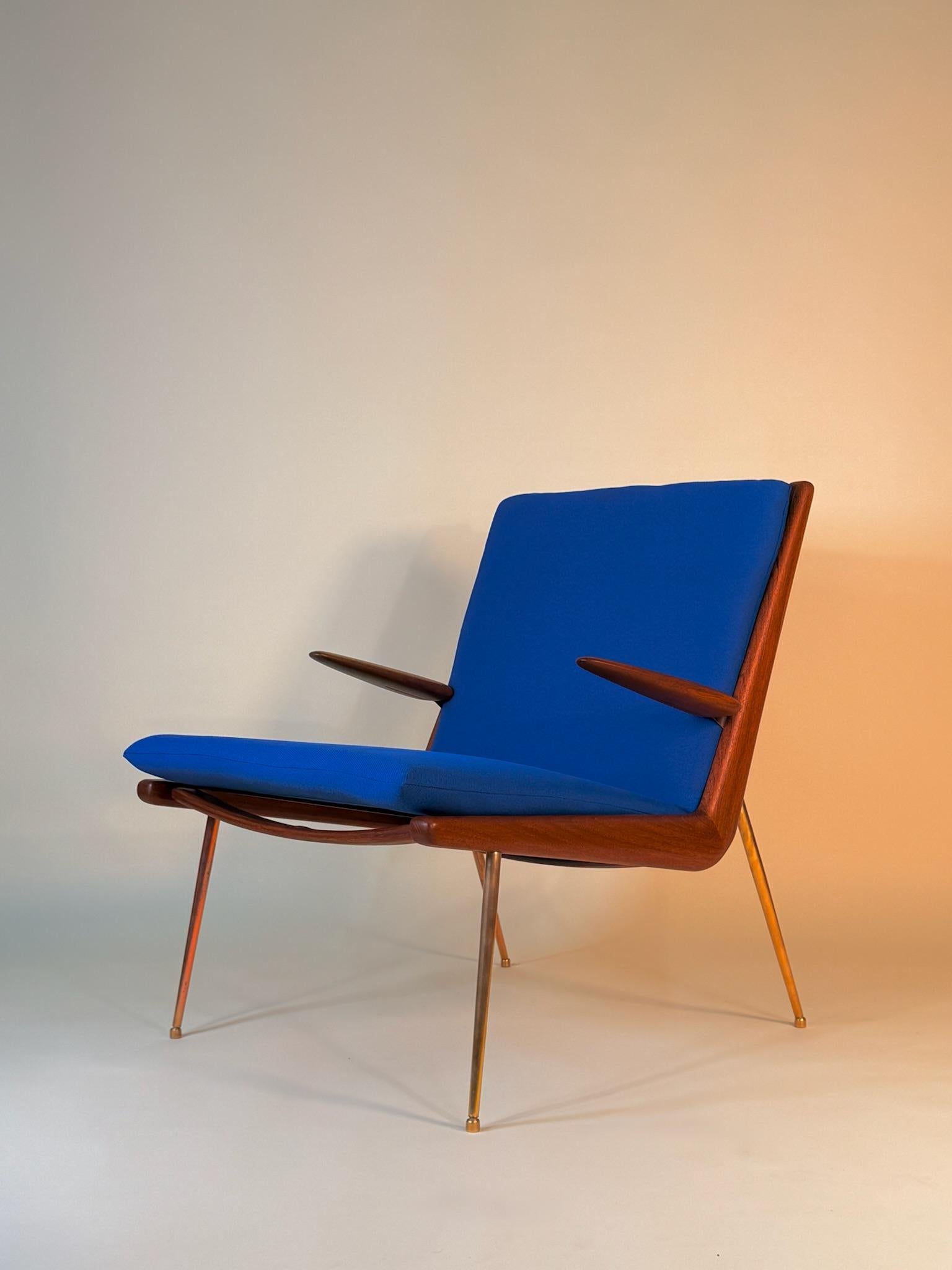 Peter Hvidt y Orla Molgaard-Nielsen Modelo de silla bumerán  FD-135 mediados del siglo XX en venta
