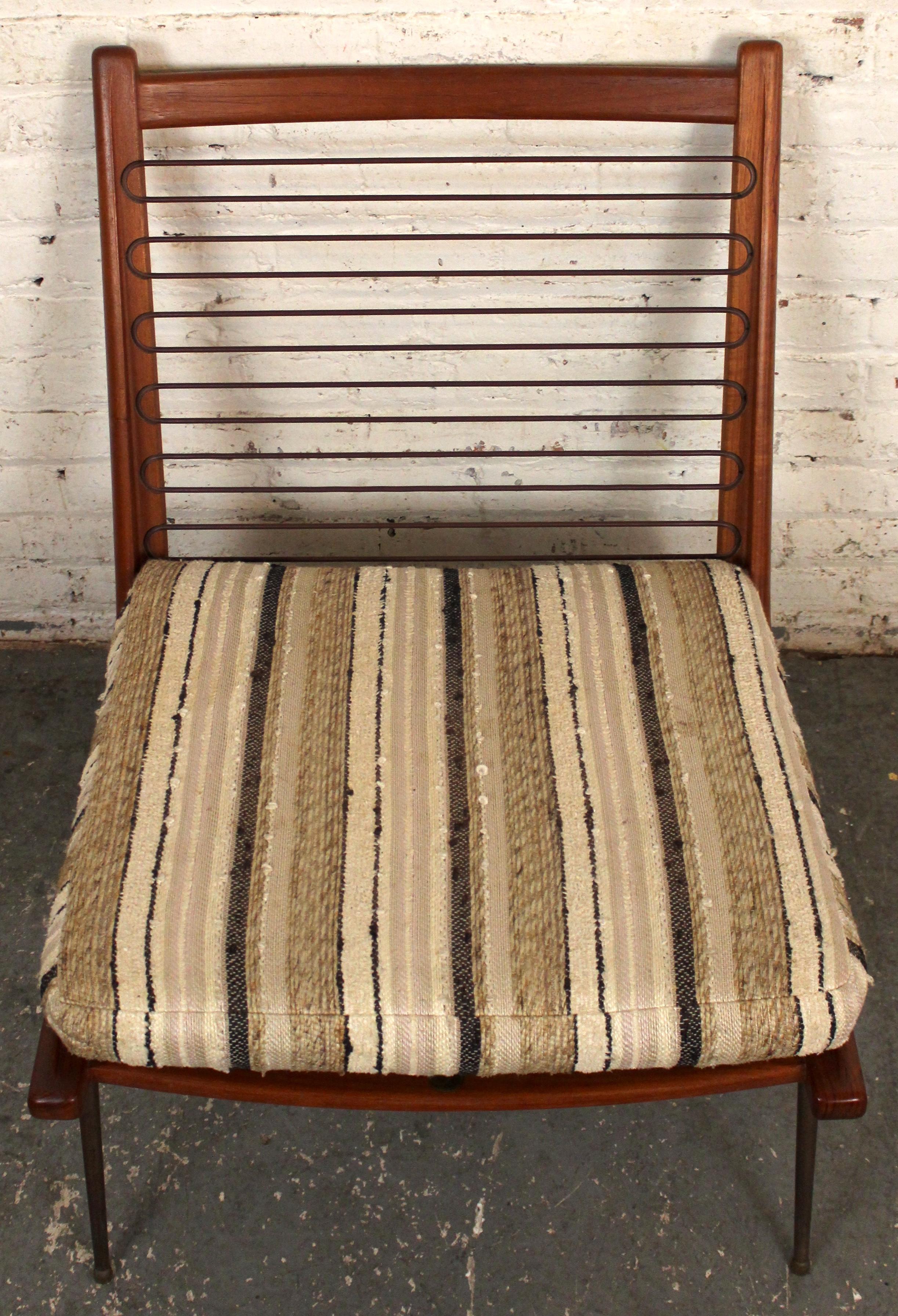Peter Hvidt Boomerang Lounge Chair per France & Søn in vendita 3