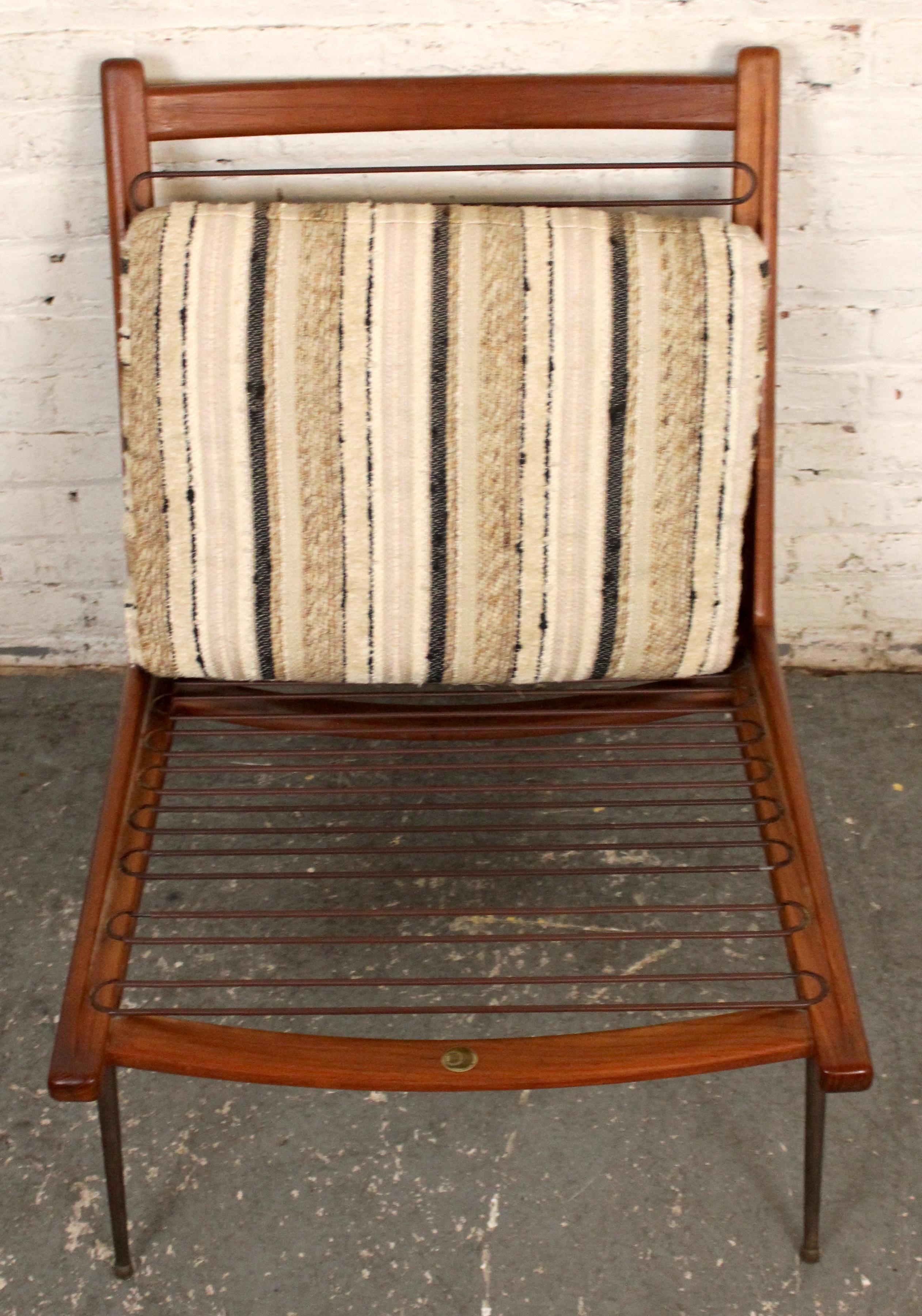 Peter Hvidt Boomerang Lounge Chair per France & Søn in vendita 2