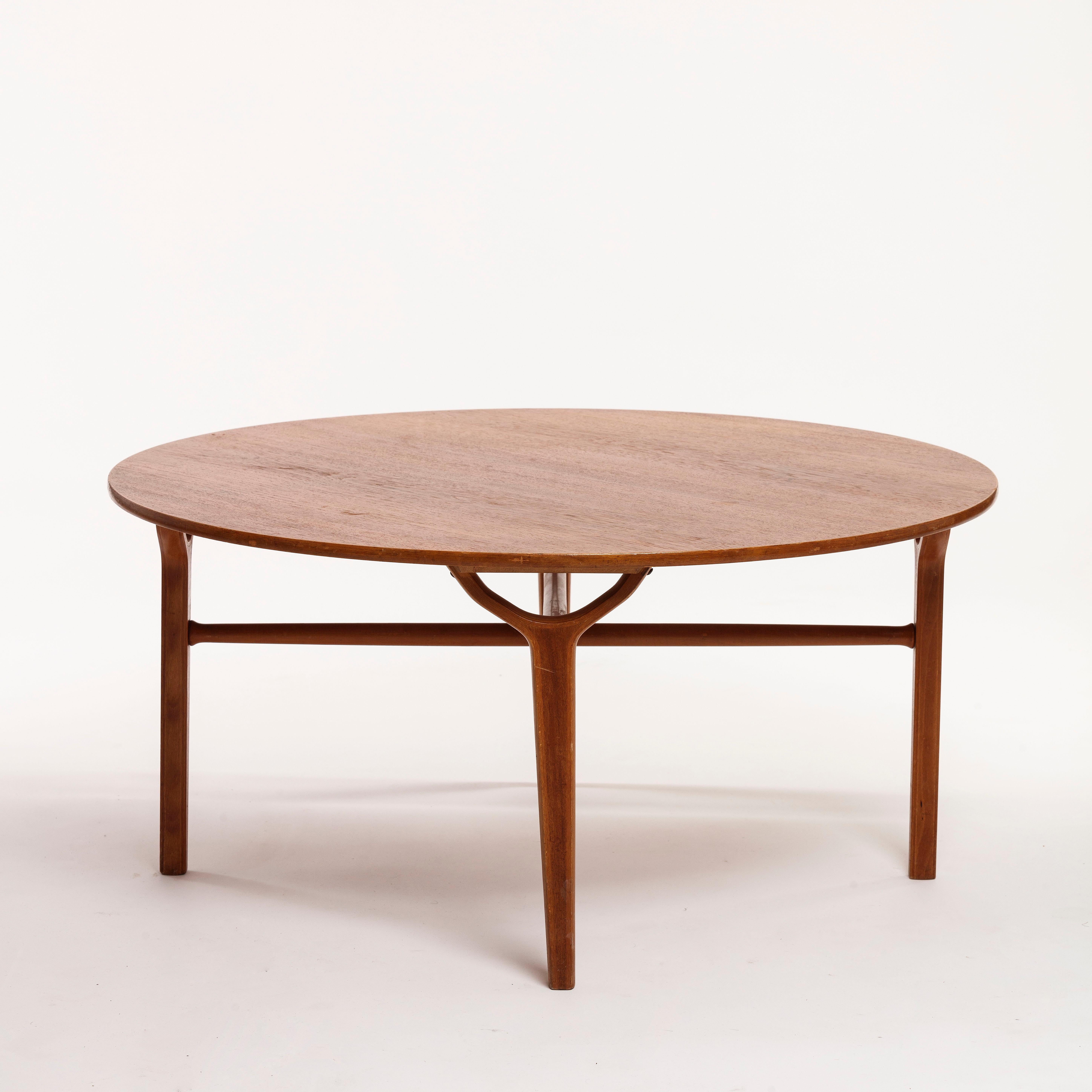 Scandinavian Modern Peter Hvidt Coffee Table For Sale