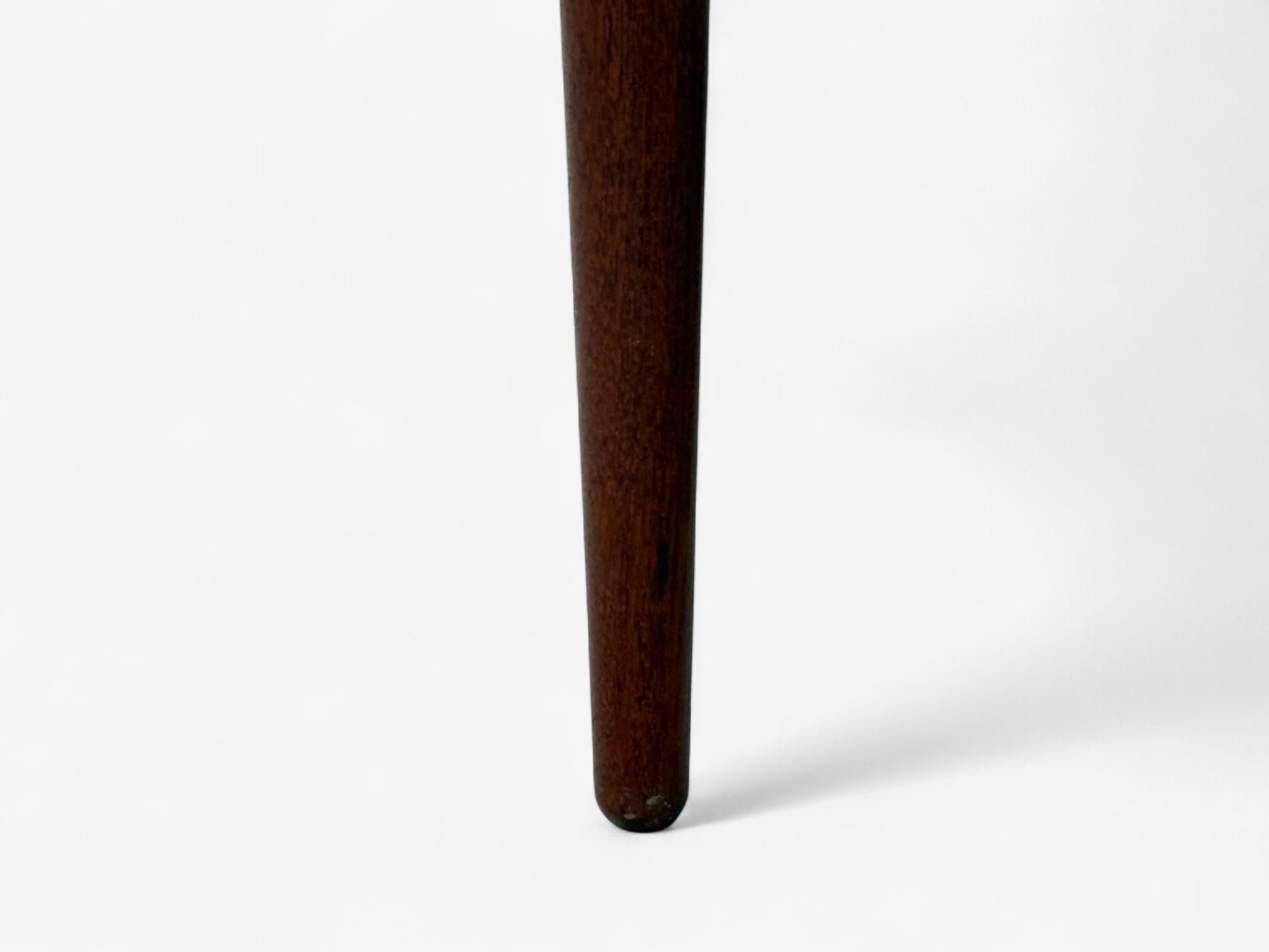 Peter Hvidt, Tavolino danese moderno, teak, canna Minerva, Danimarca, anni '60 in vendita 3