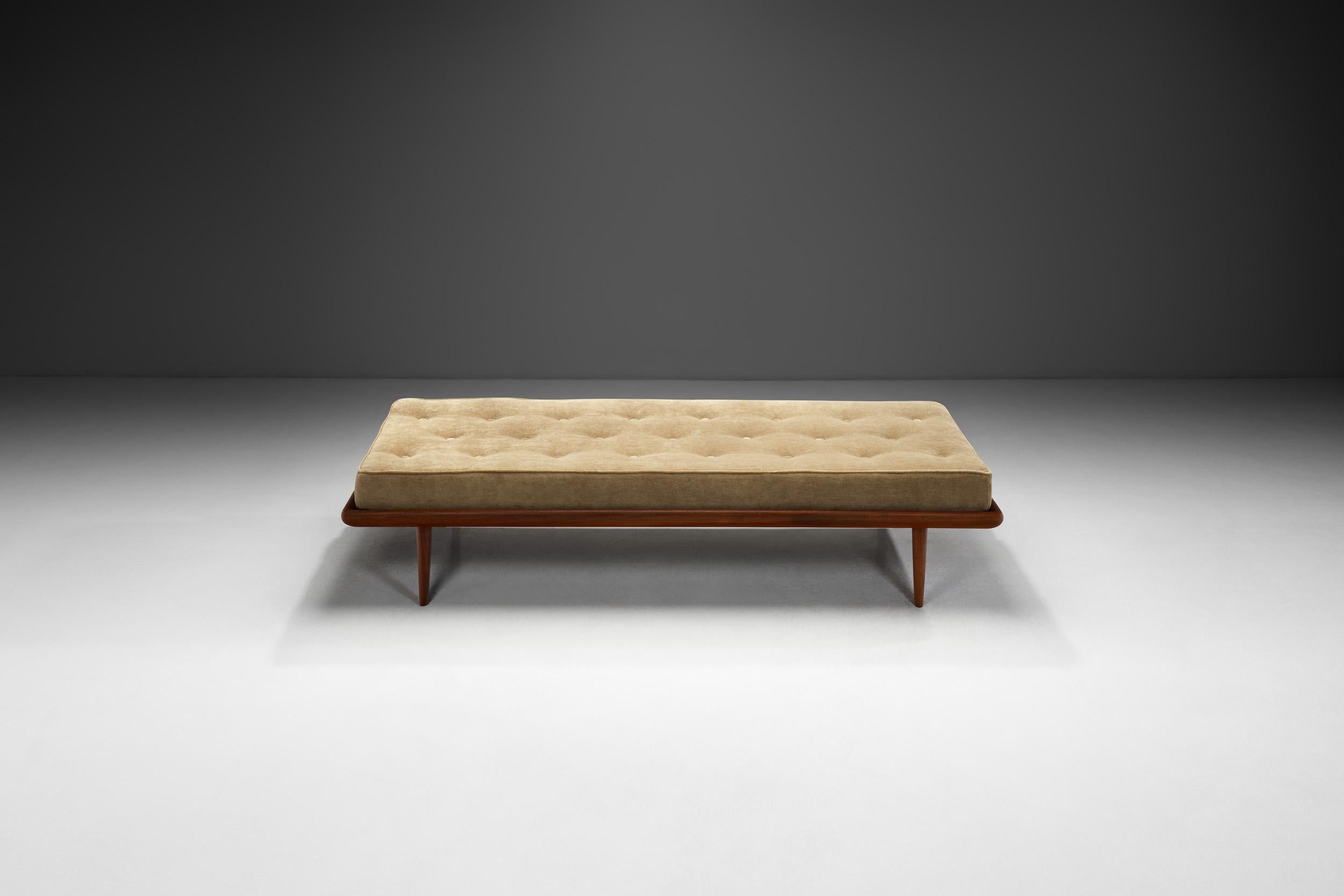 Peter Hvidt Daybed for France & Søn, Denmark 1960s In Good Condition For Sale In Utrecht, NL