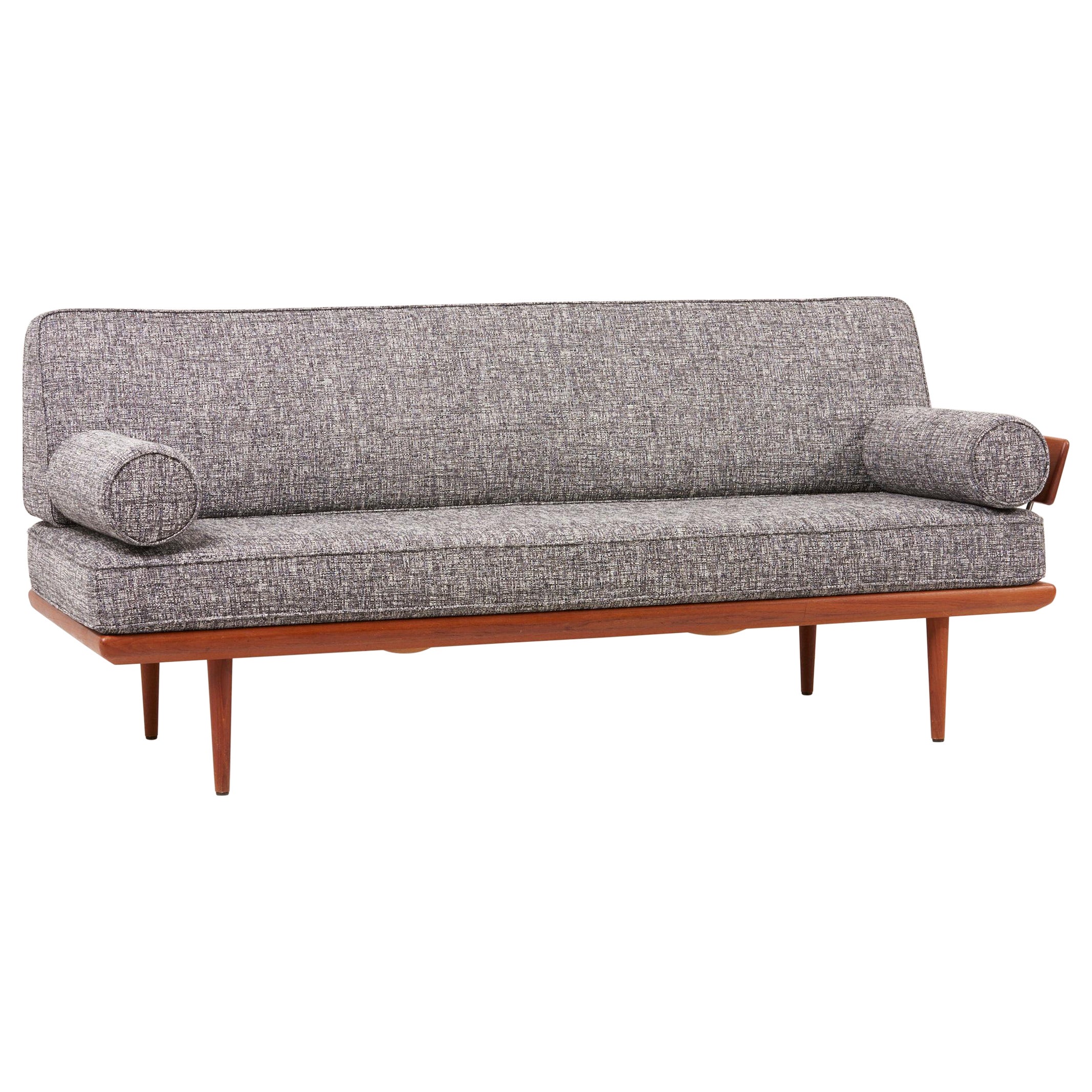 Peter Hvidt Gray Daybed or Sofa, Denmark 1950s