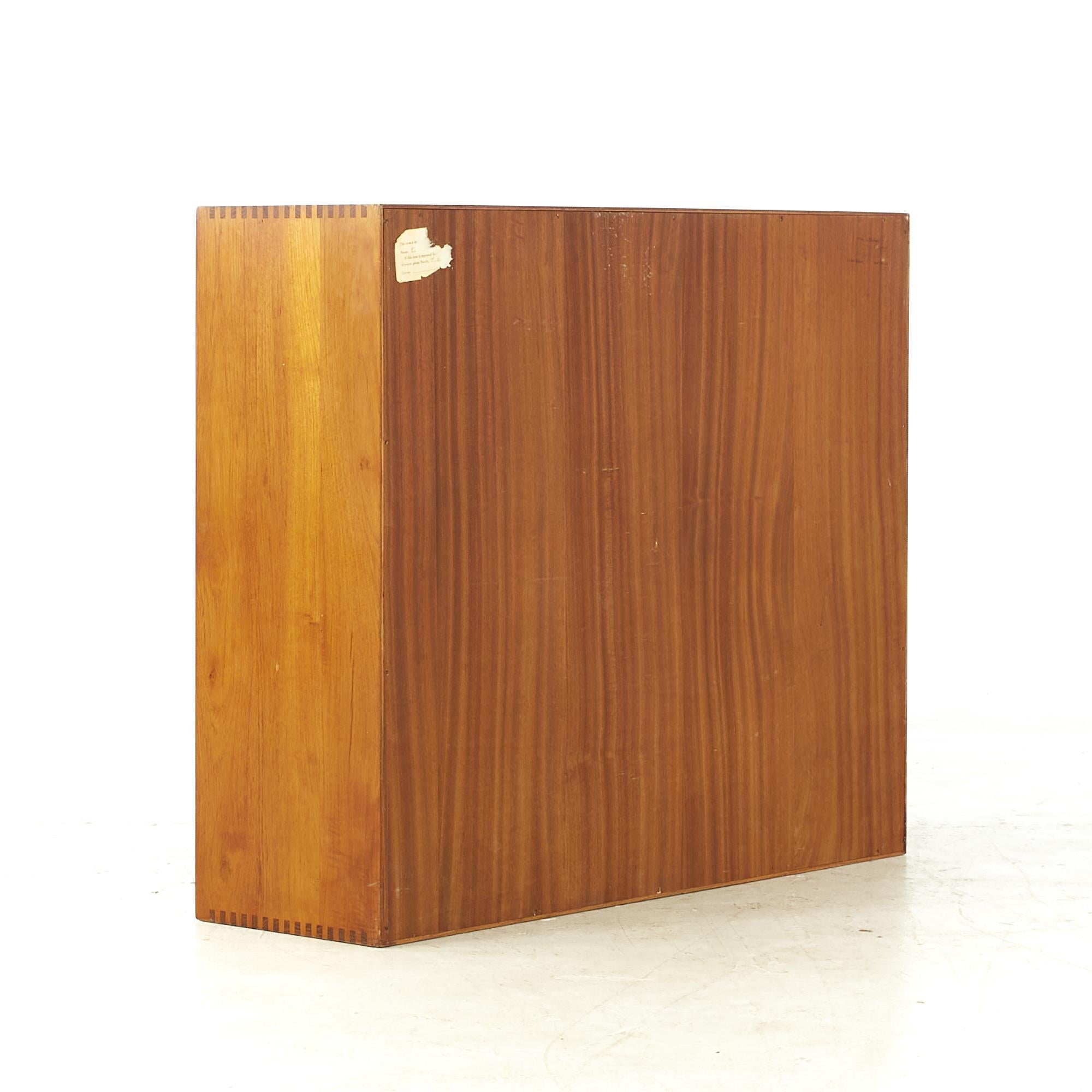 Late 20th Century Peter Hvidt Midcentury Teak Book Shelf For Sale