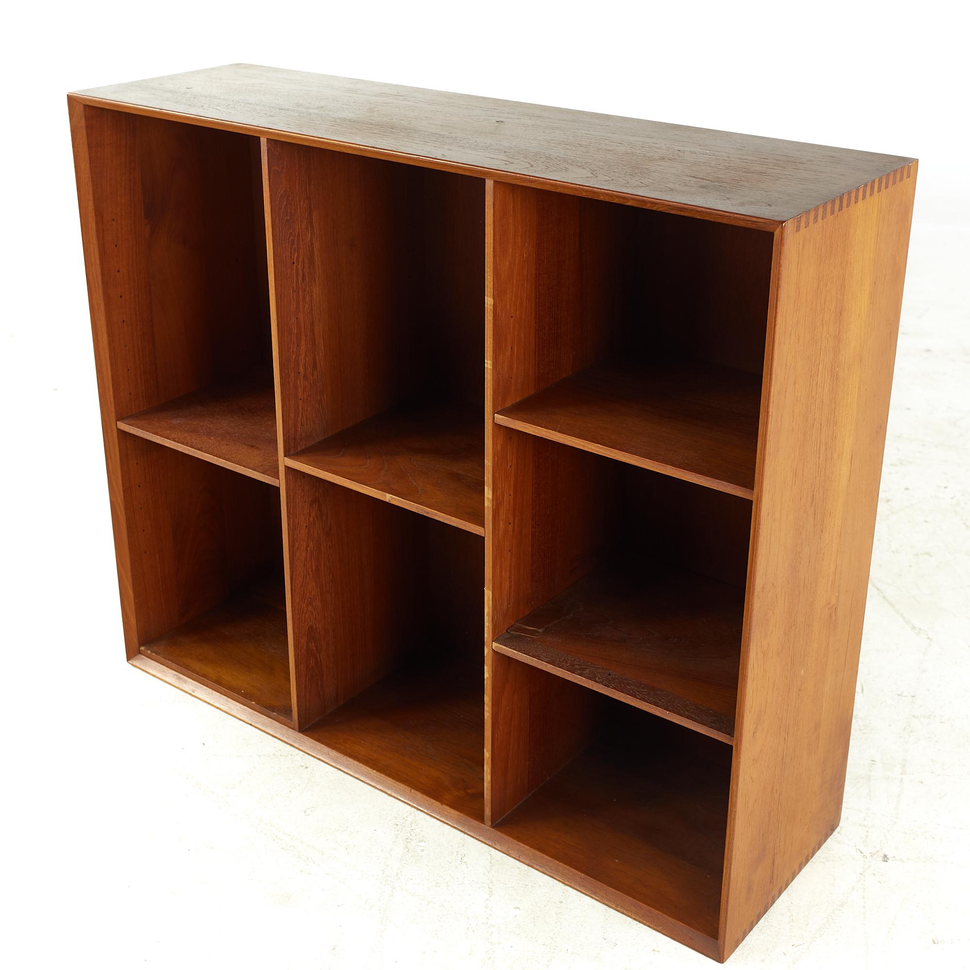 Peter Hvidt Midcentury Teak Book Shelf For Sale 2