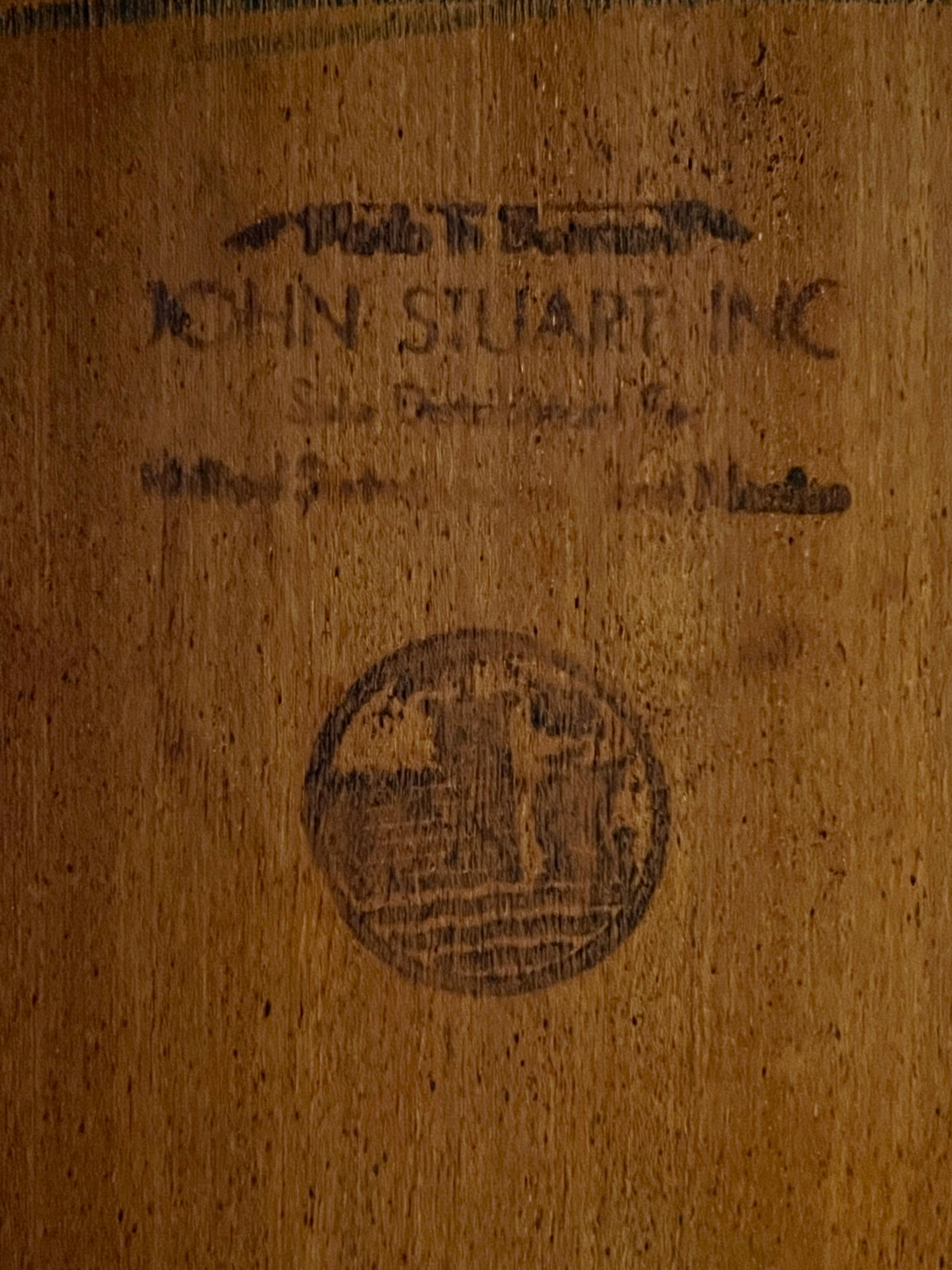 Tavolo da pranzo in teak di metà secolo di Peter Hvidt e sei sedie per John Stuart Furniture in vendita 4
