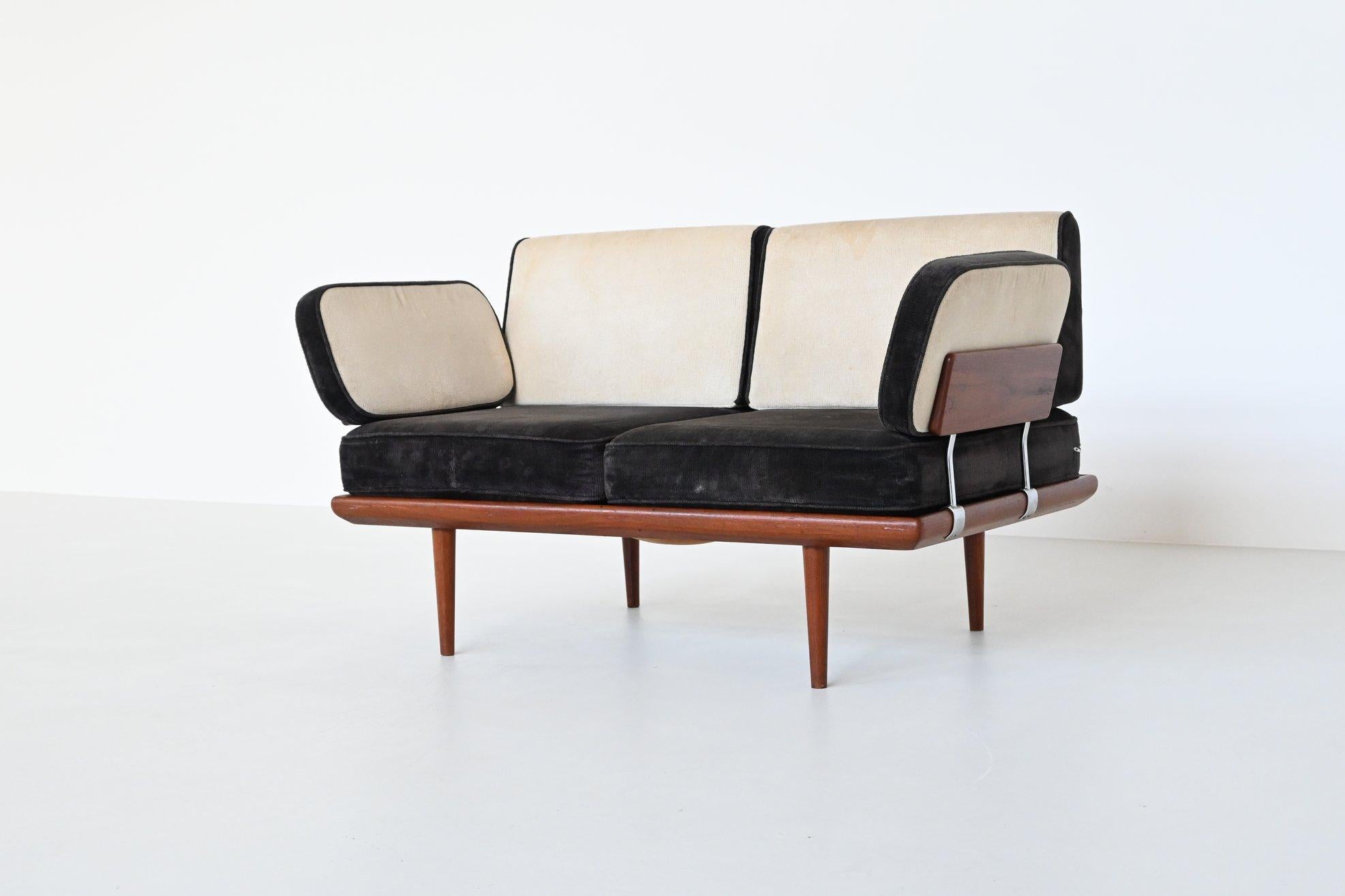 Peter Hvidt “Minerva” sofa set in teak France & Son Denmark 1957 3