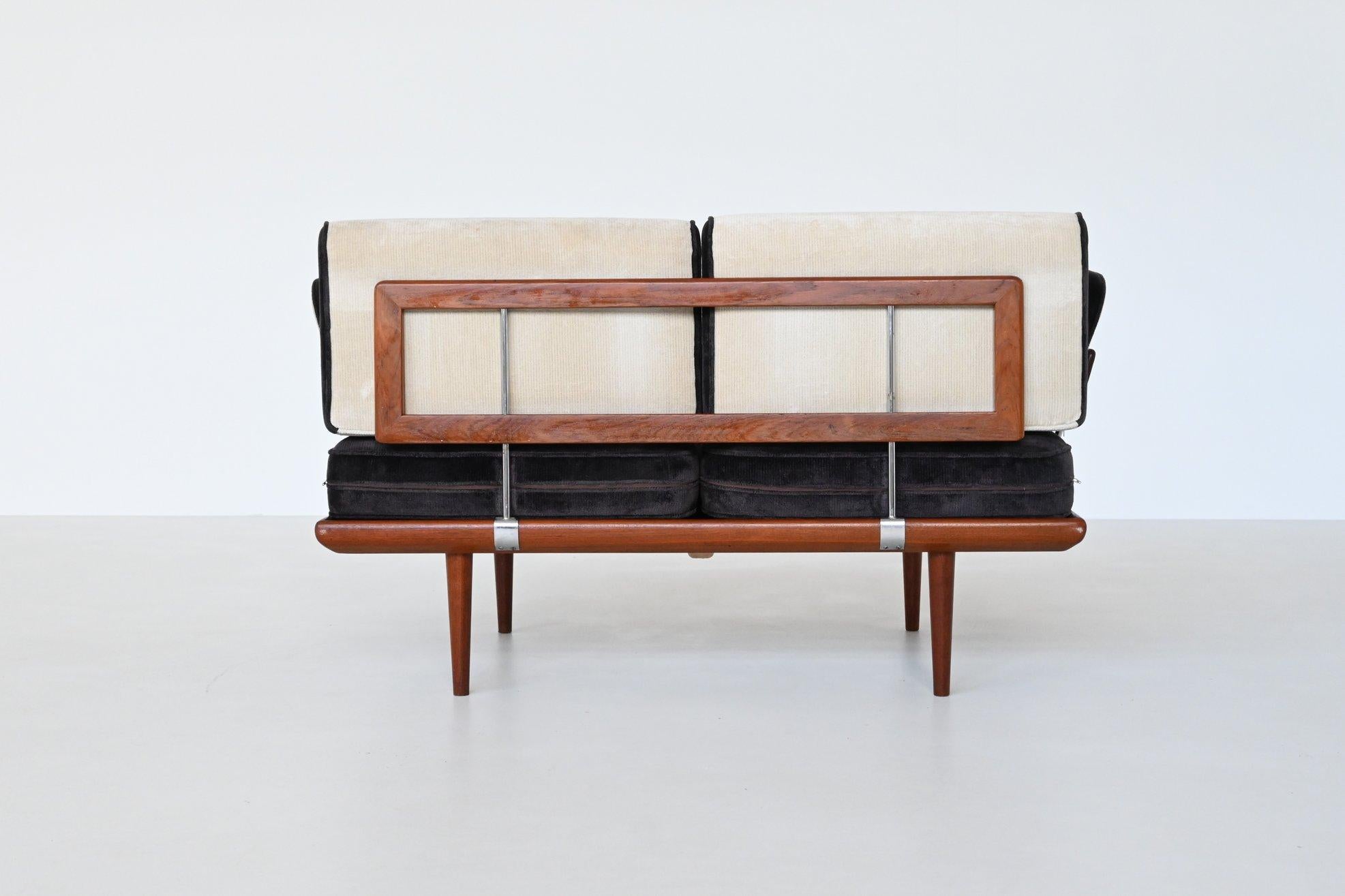 Peter Hvidt “Minerva” sofa set in teak France & Son Denmark 1957 4