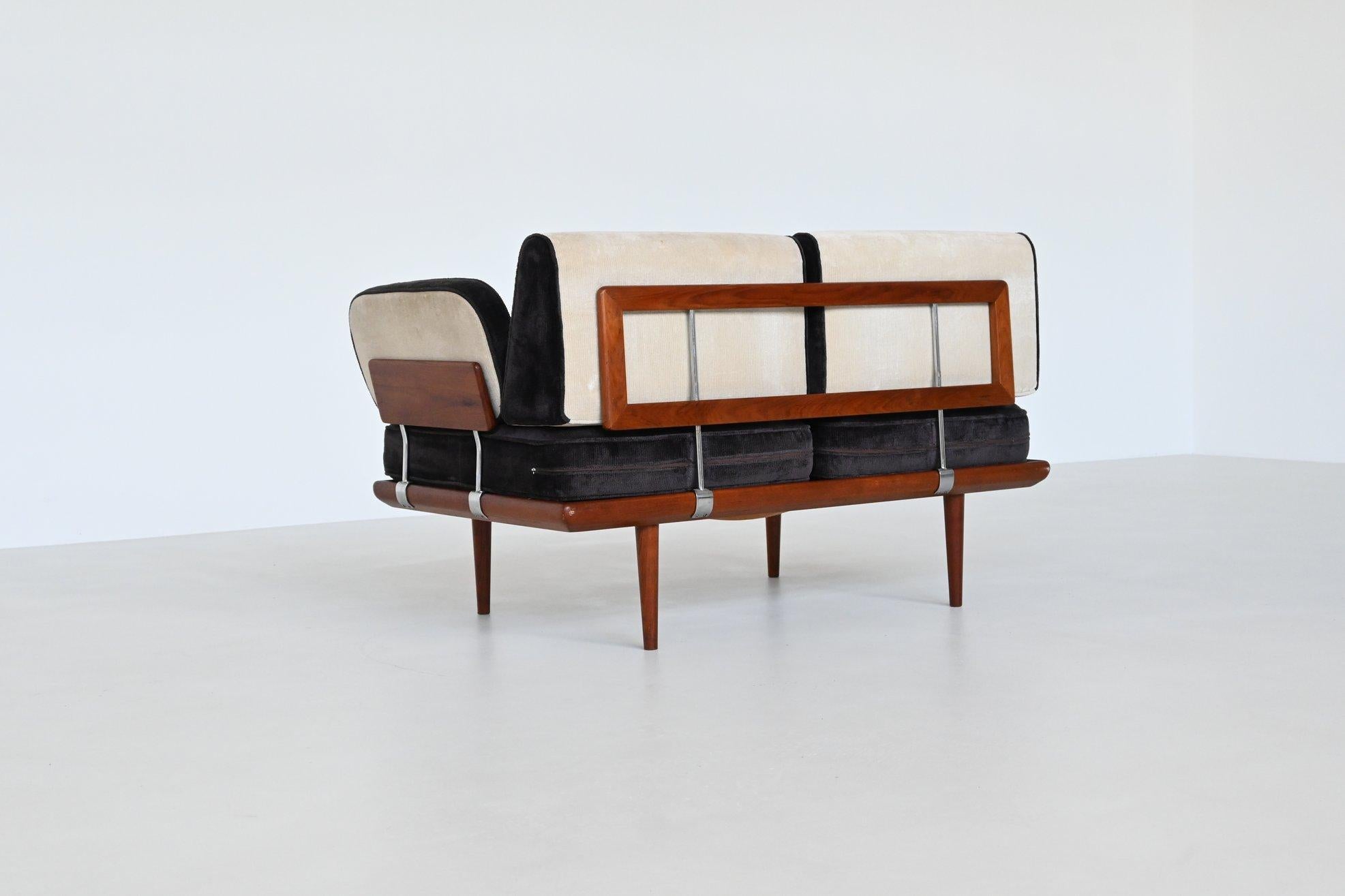 Peter Hvidt “Minerva” sofa set in teak France & Son Denmark 1957 5