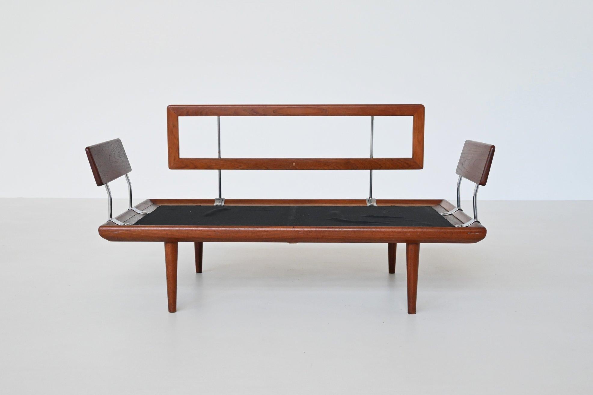 Peter Hvidt “Minerva” sofa set in teak France & Son Denmark 1957 11