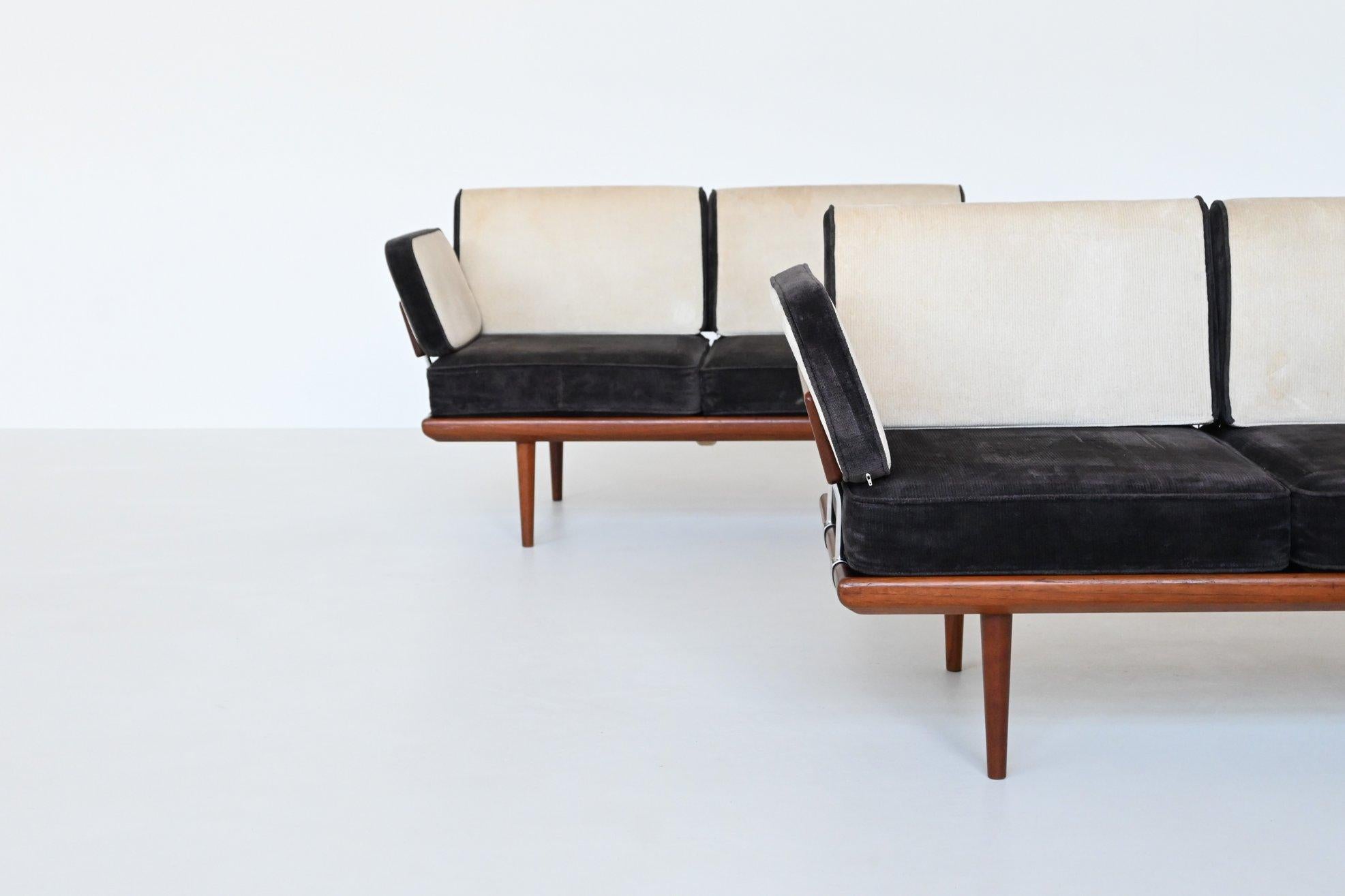 Peter Hvidt “Minerva” sofa set in teak France & Son Denmark 1957 1
