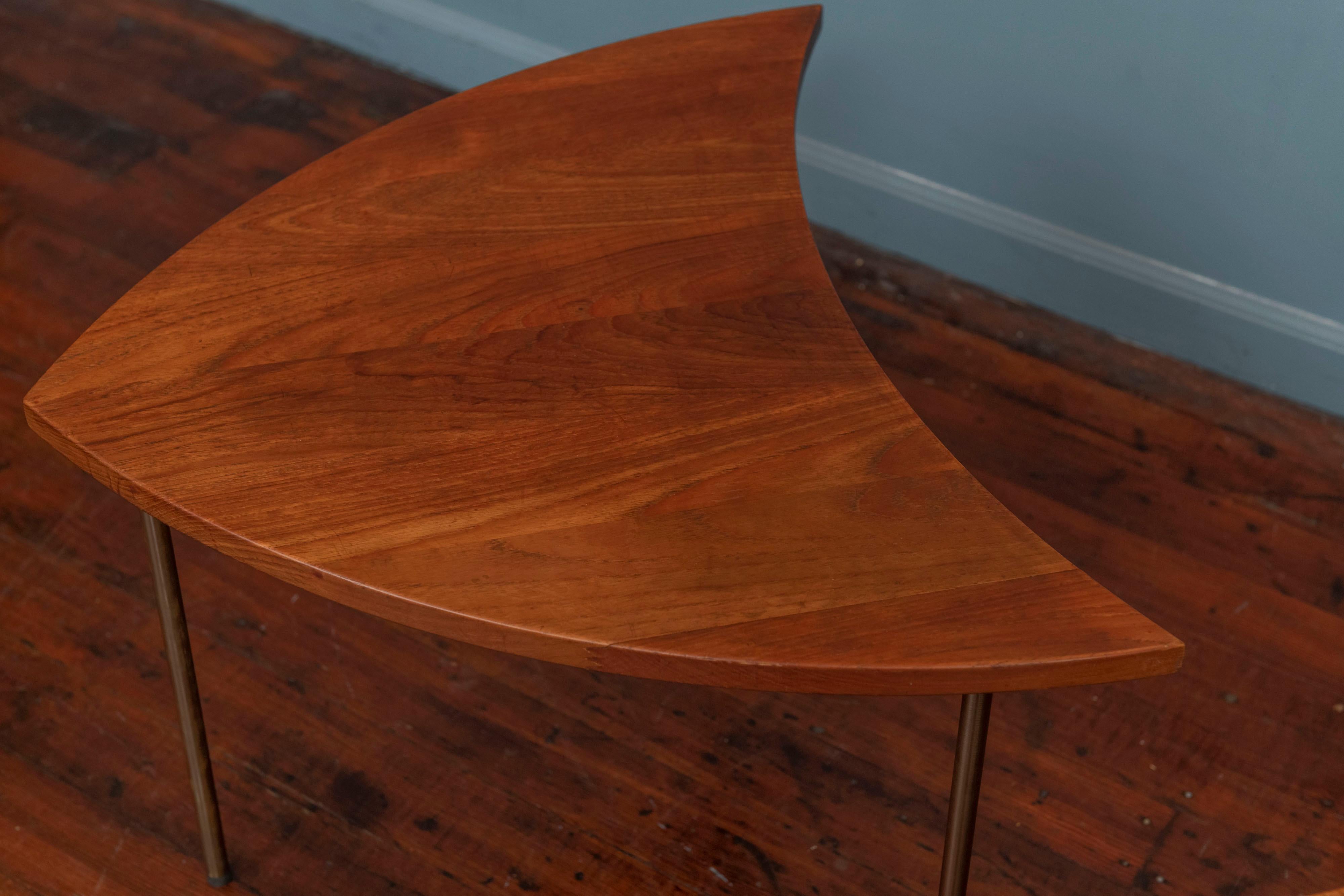 Peter Hvidt Model 523 Shield Tables for France & Son In Good Condition In San Francisco, CA