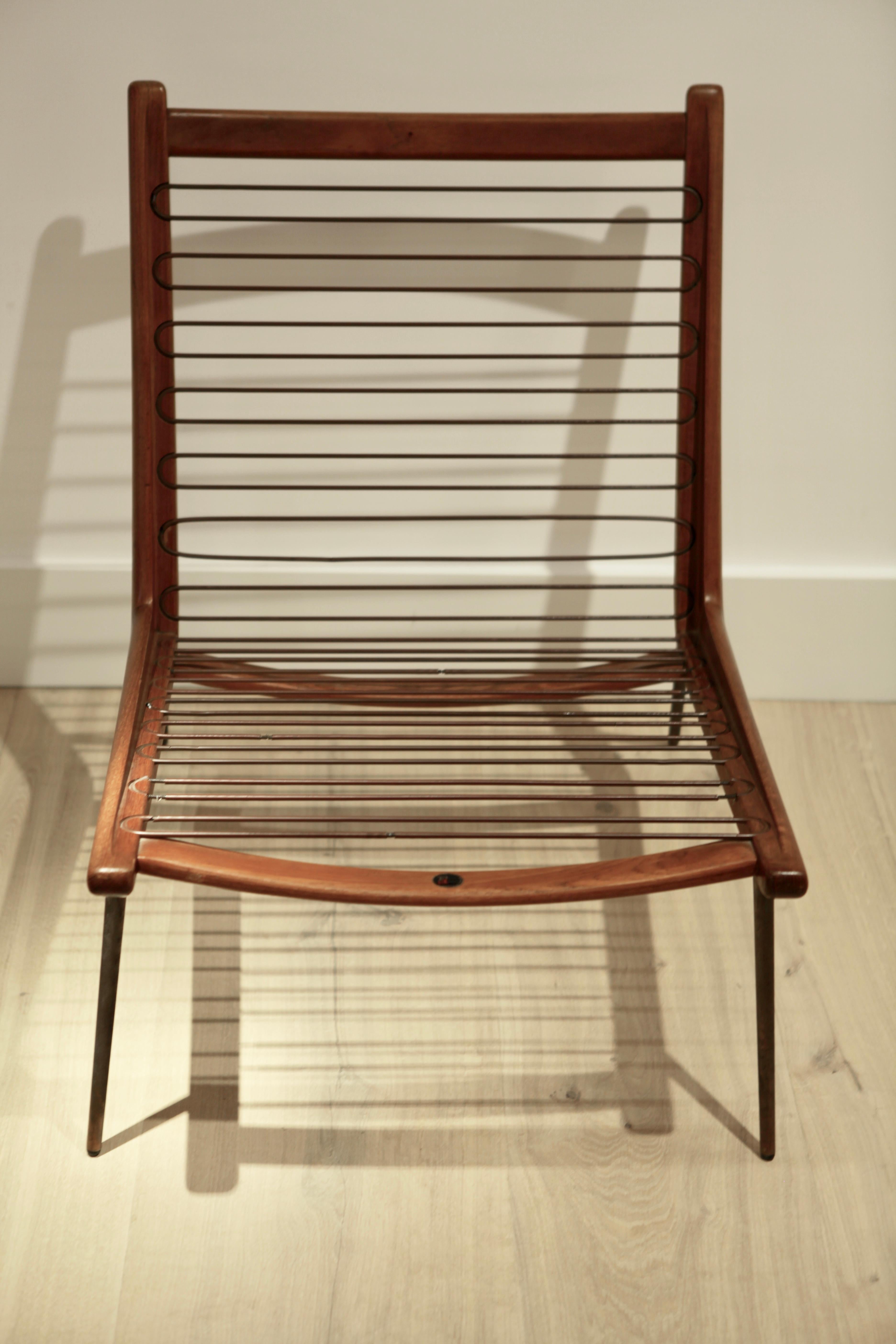 Peter Hvidt & Orla M. Nielsen, Boomerang Easy Chair, Denmark, 1956 1