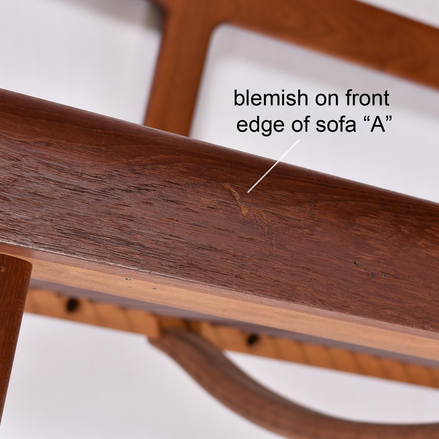 Peter Hvidt Orla Mølgaard For John Stuart FD451 Daybed Sofas & Corner Table Set For Sale 13
