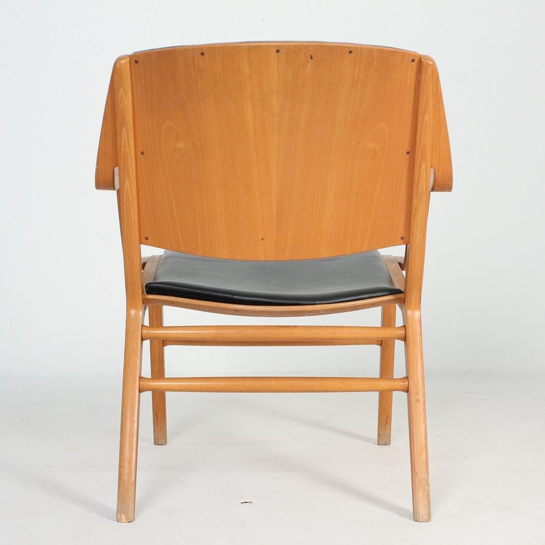 Mid-20th Century Peter Hvidt & Orla Mølgaard-nielse, 'AX Chair', by Fritz Hansen, Denmark 1960s For Sale