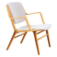 Peter Hvidt & Orla Mølgaard-Nielsen "Ax" Lounge Chair for Fritz Hansen