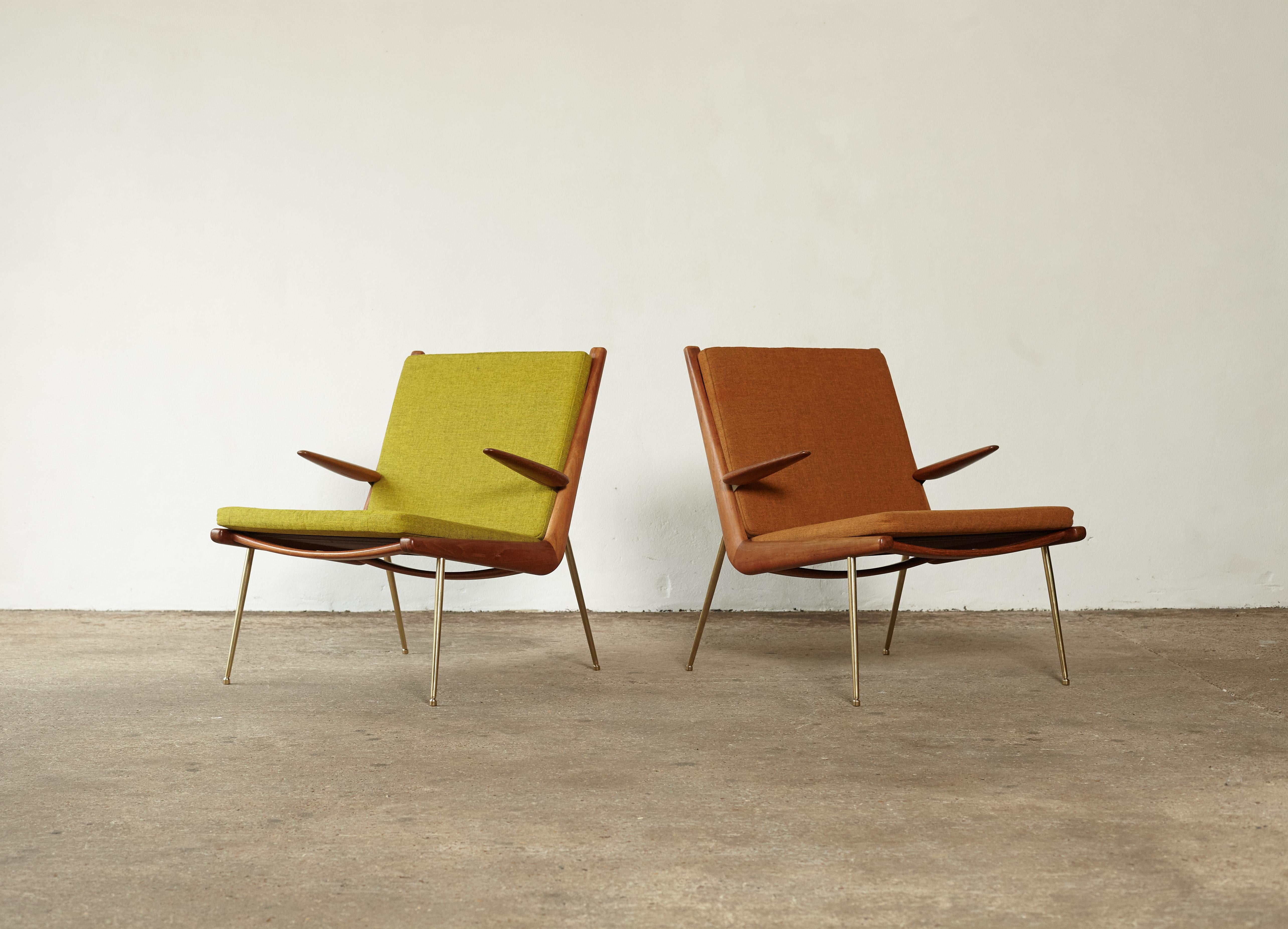 Peter Hvidt and Orla Mølgaard-Nielsen Boomerang Chairs, Denmark, 1960s 2